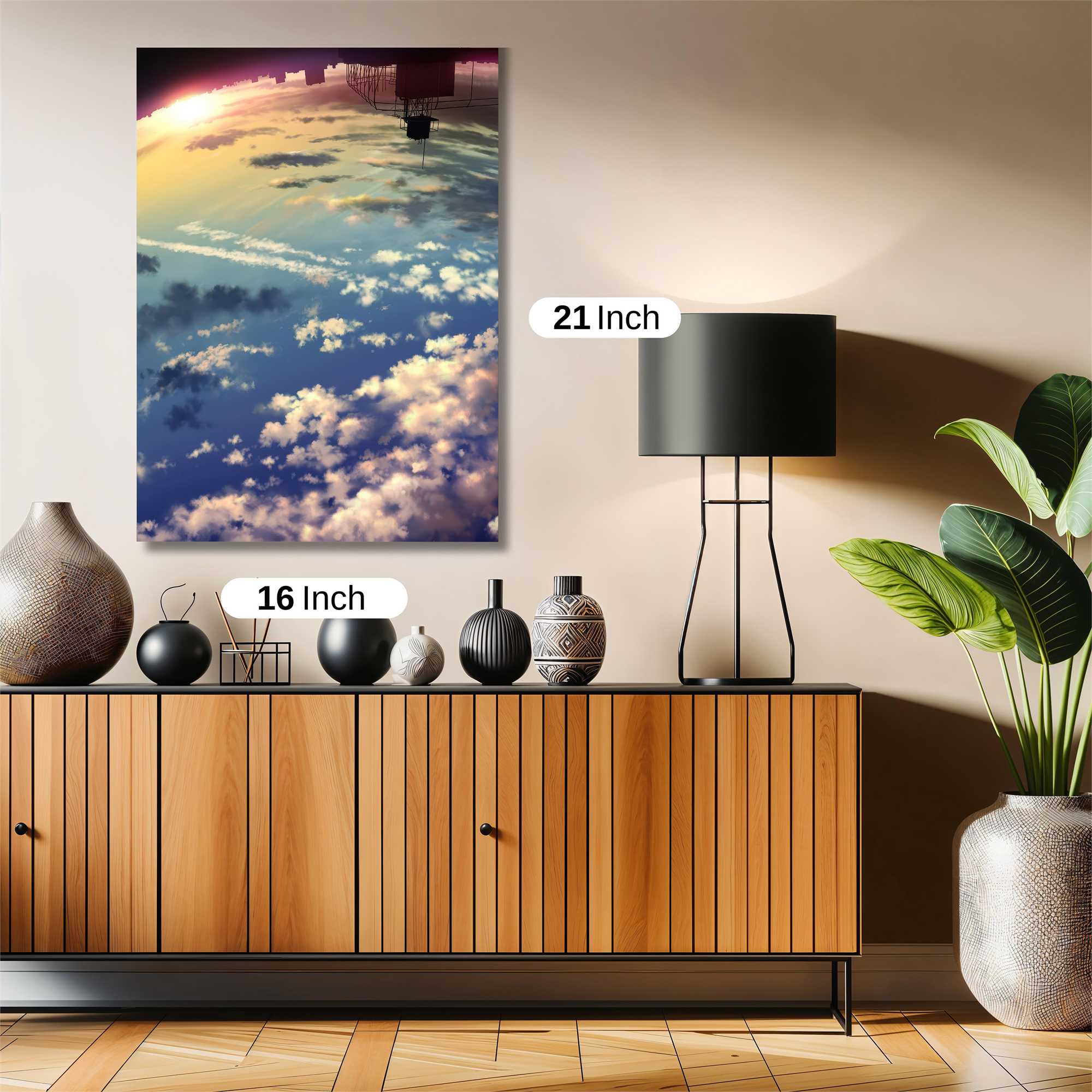 Skyward Serenity Safe Wall Magnetic / M