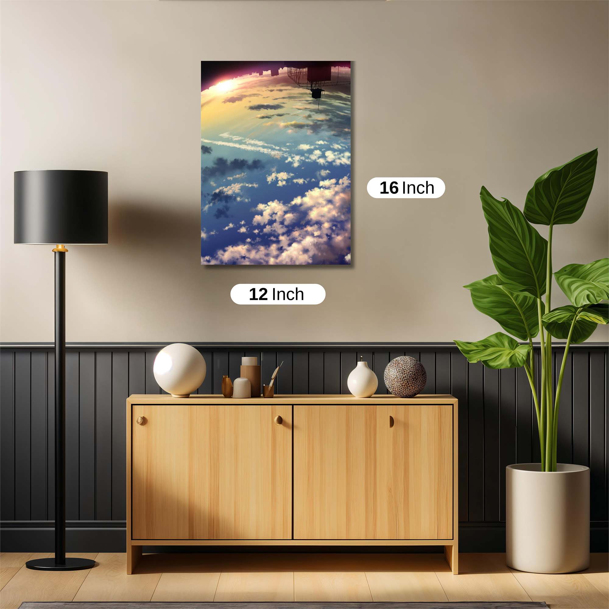 Skyward Serenity Safe Wall Magnetic / M