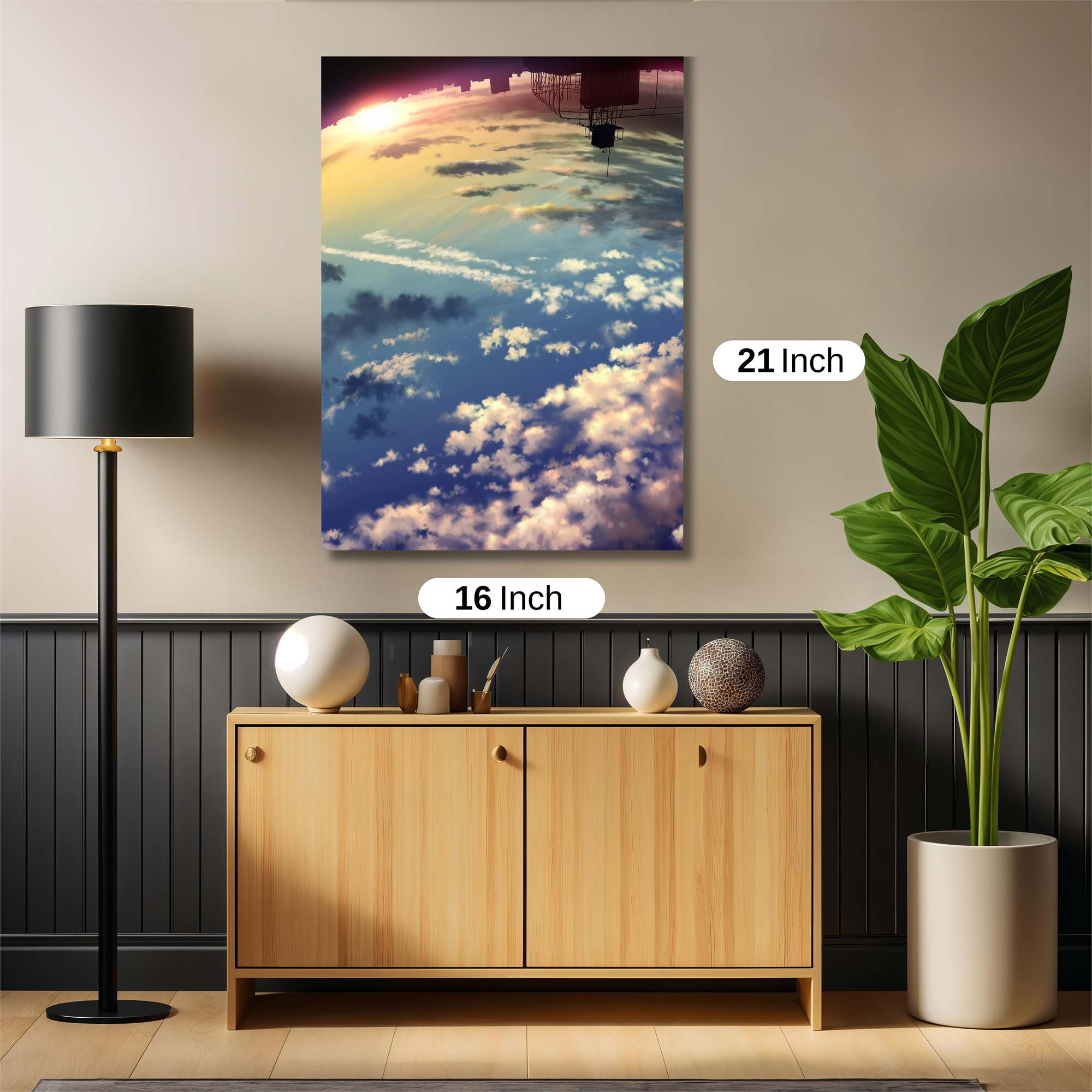 Skyward Serenity Safe Wall Magnetic / M