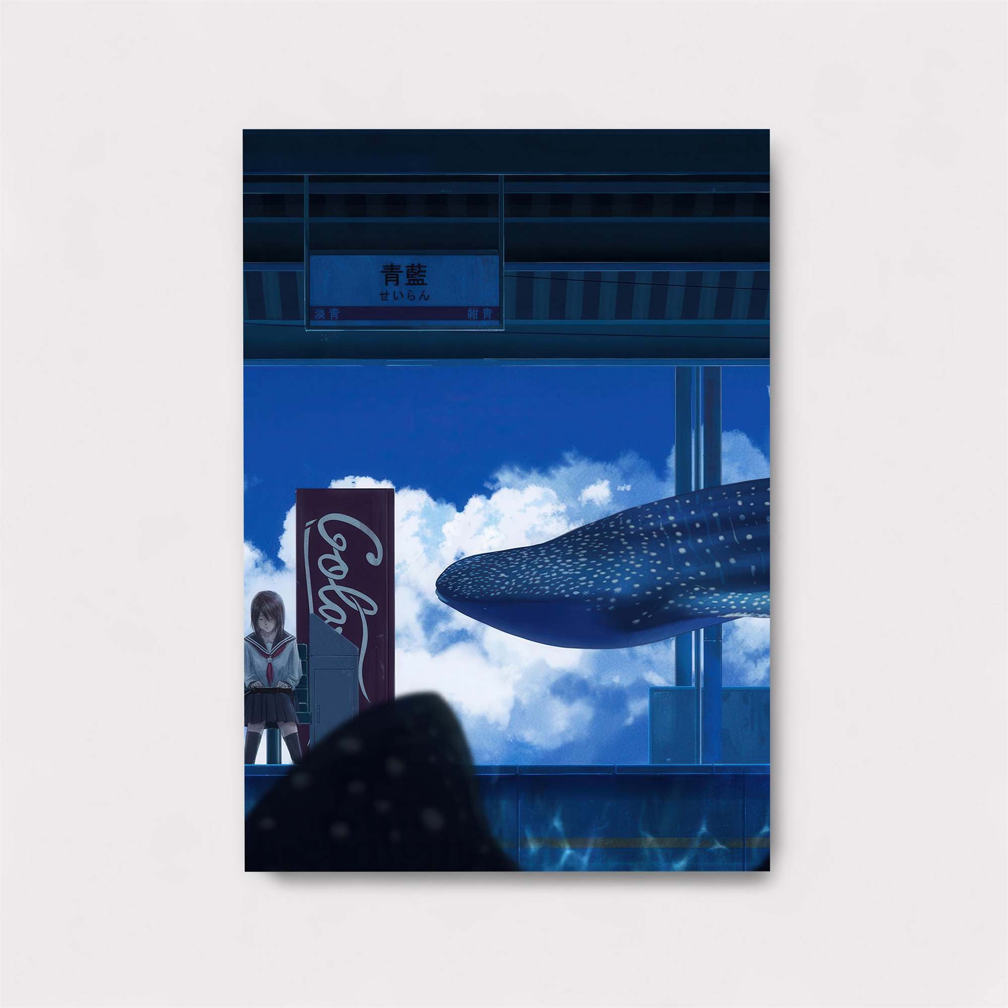 Whale Dream Safe Wall Magnetic / M