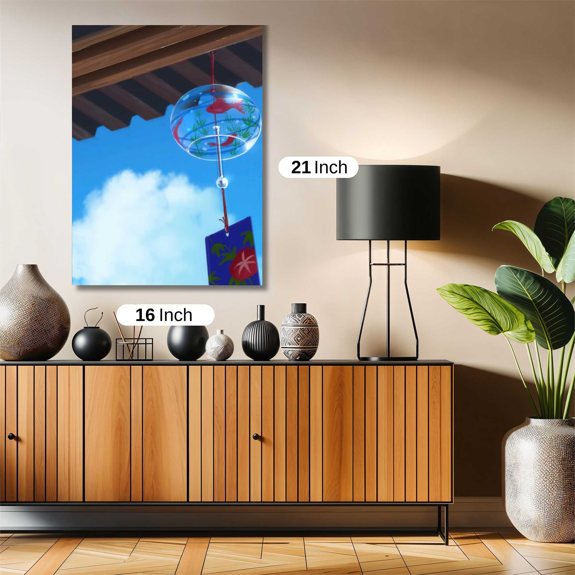 Windchime Serenity Safe Wall Magnetic / M