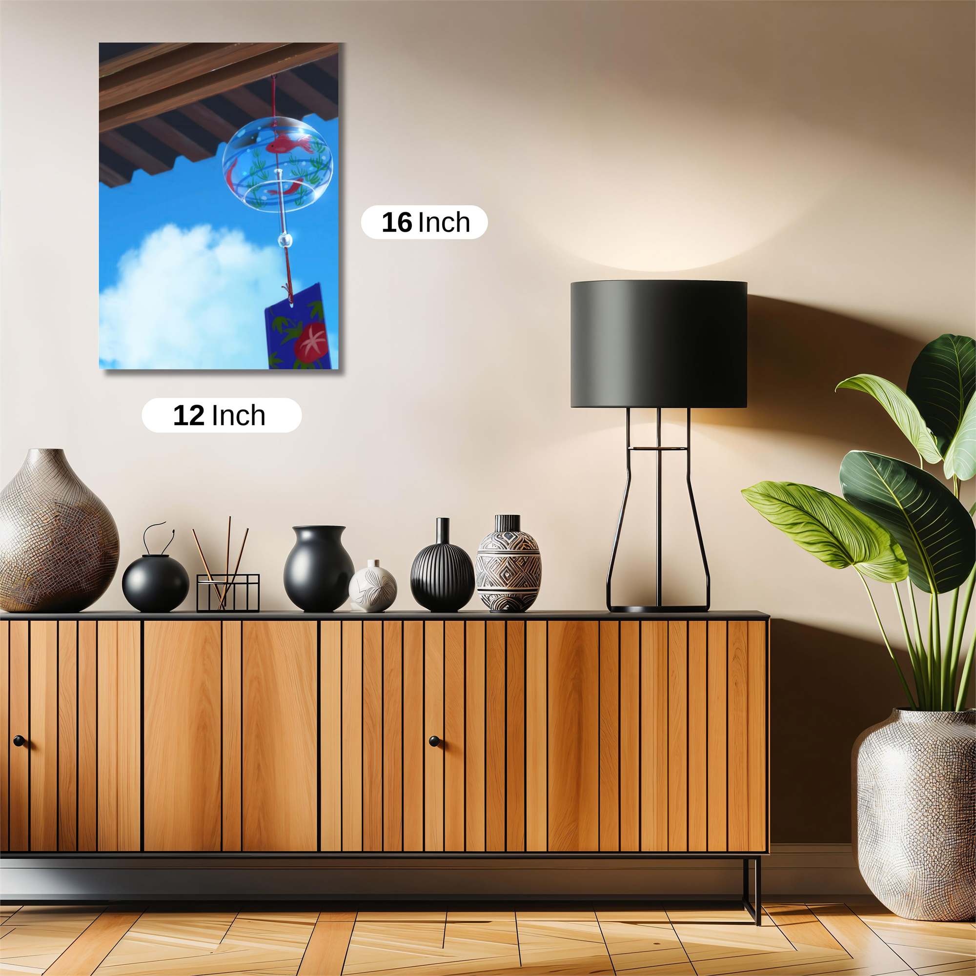 Windchime Serenity Safe Wall Magnetic / M