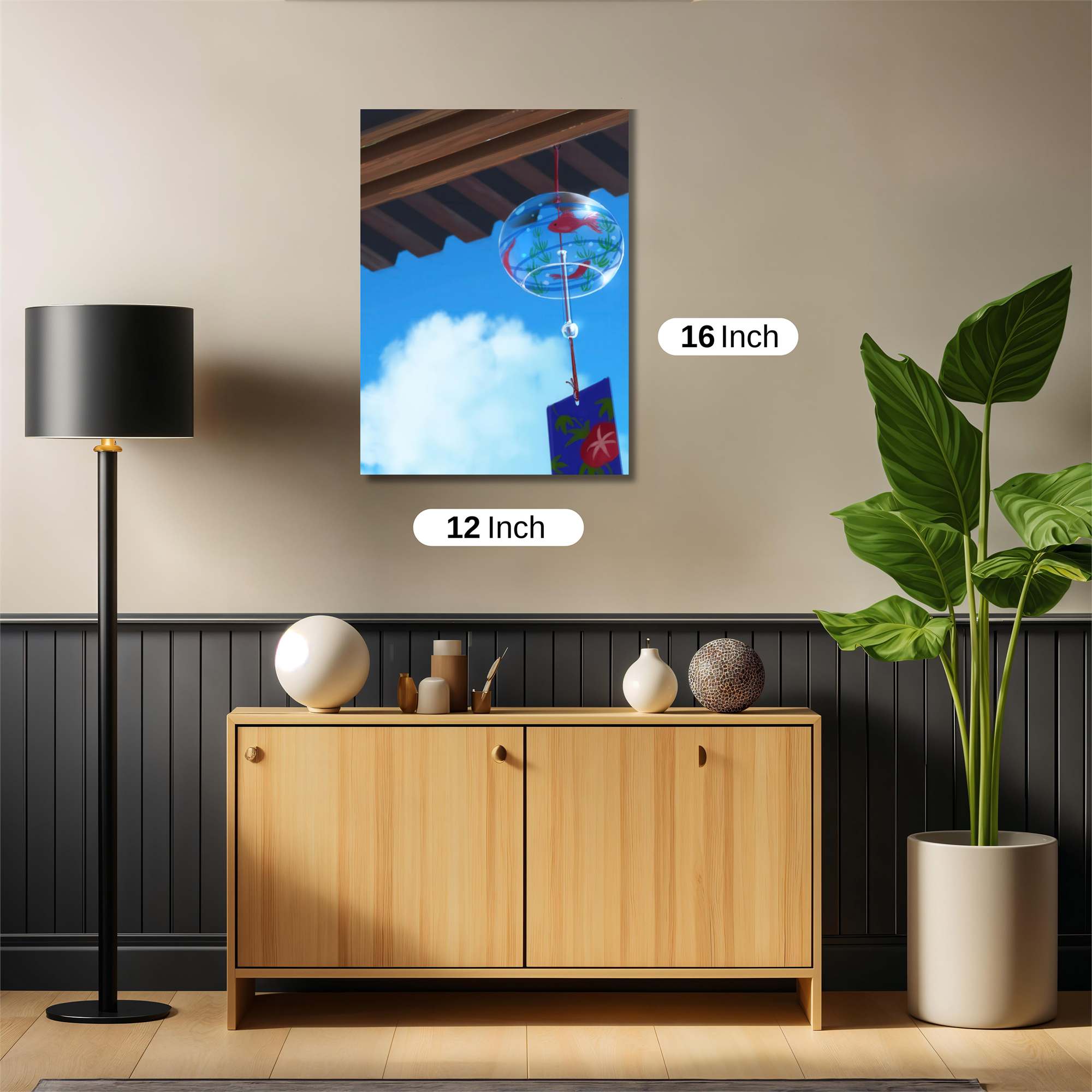 Windchime Serenity Safe Wall Magnetic / M