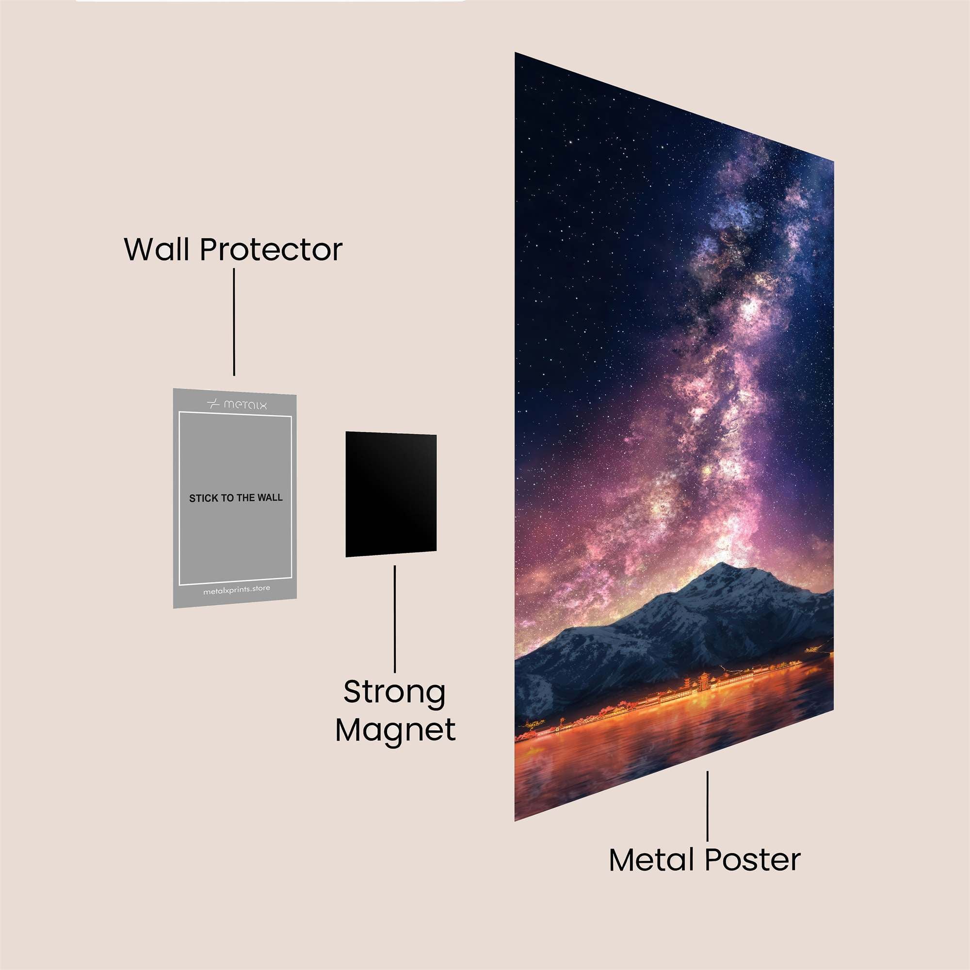 Milkyway Majesty Safe Wall Magnetic / M