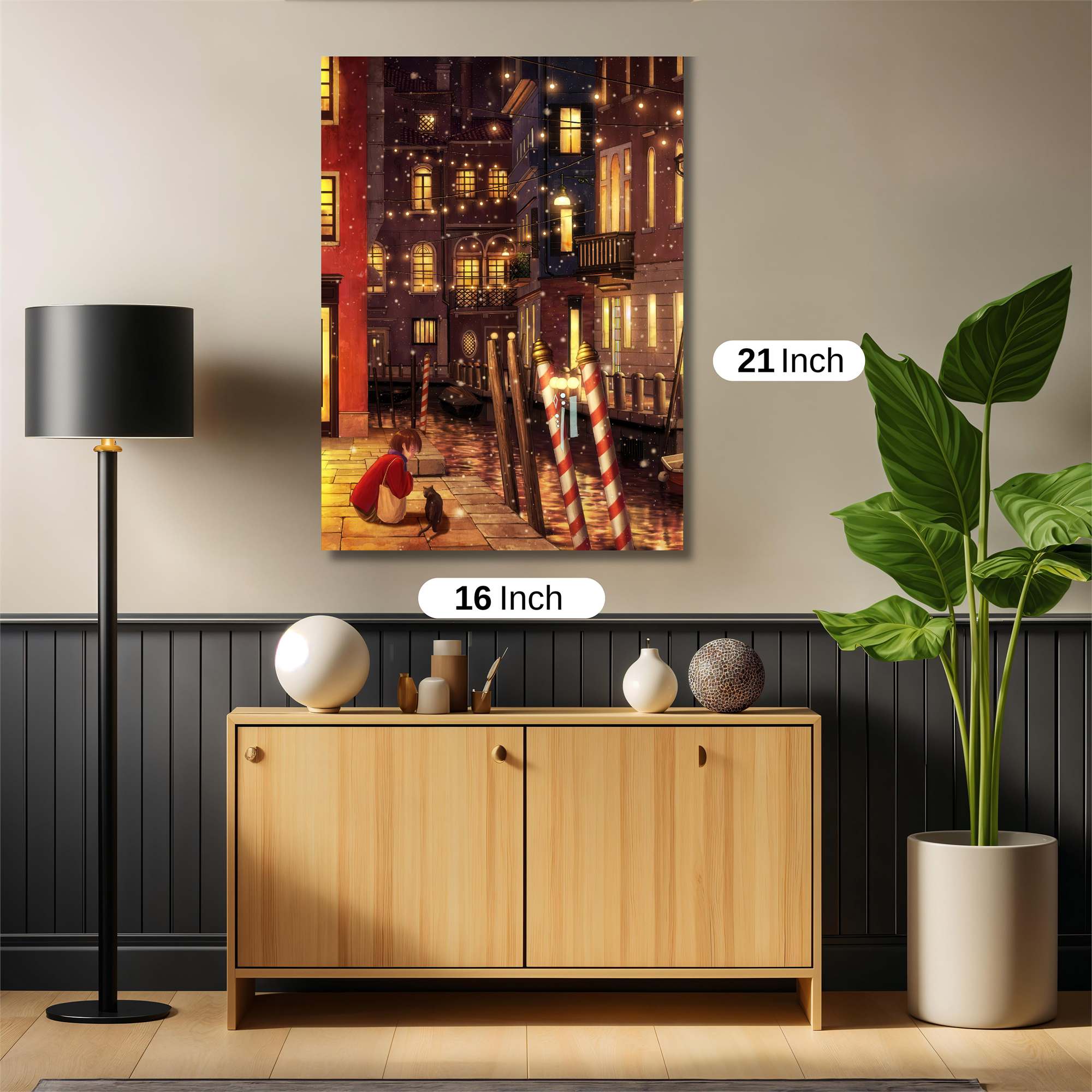 Venetian Tranquil Safe Wall Magnetic / M