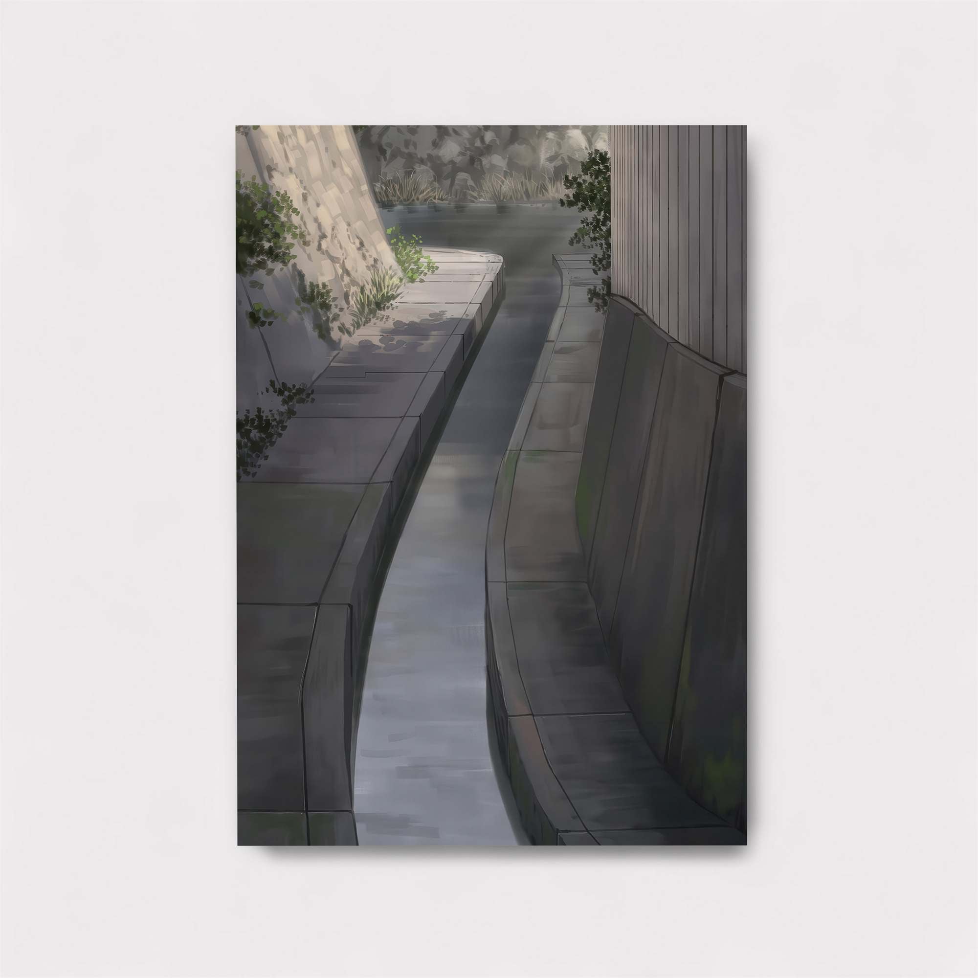 Concrete Calm Safe Wall Magnetic / M