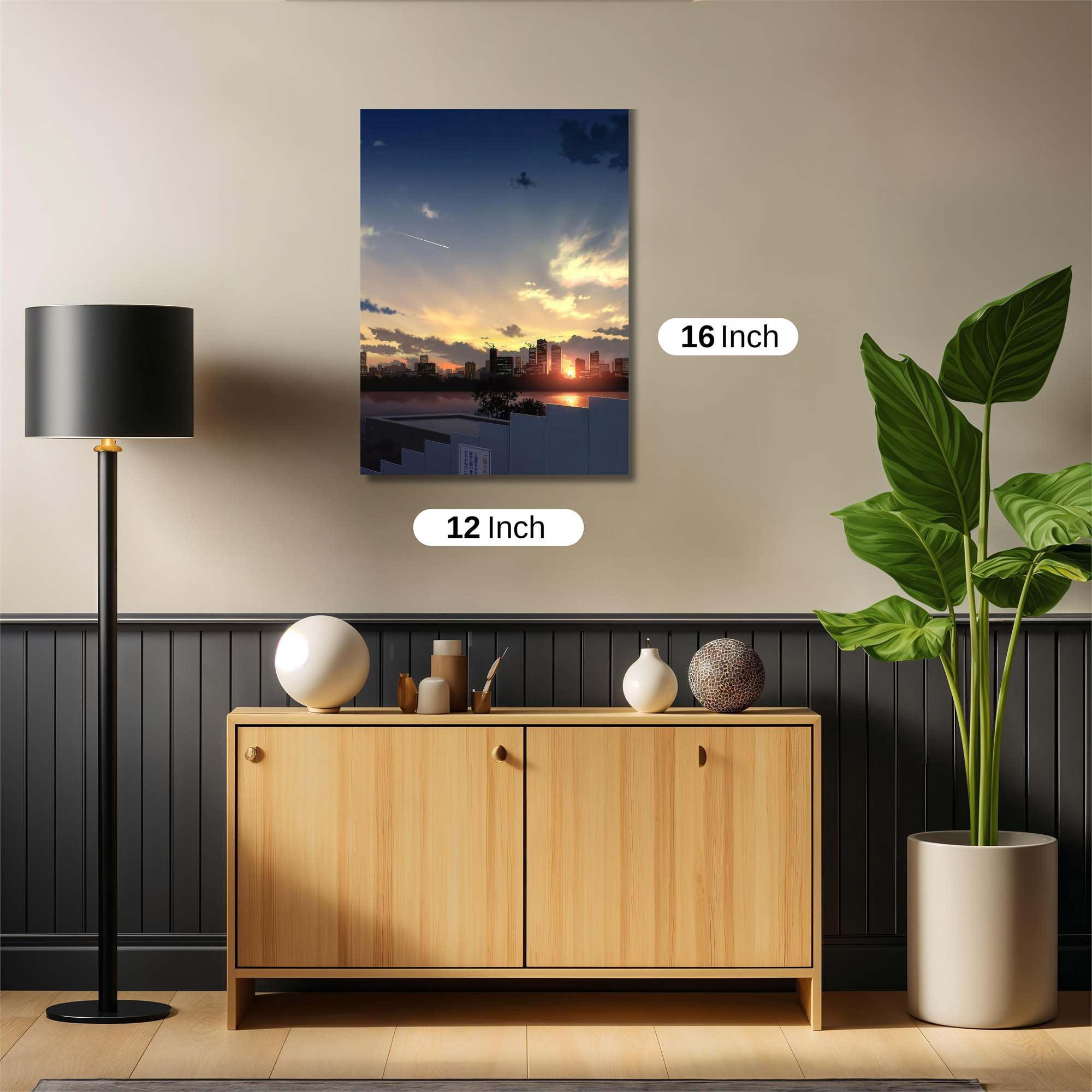 City Twilight Safe Wall Magnetic / M