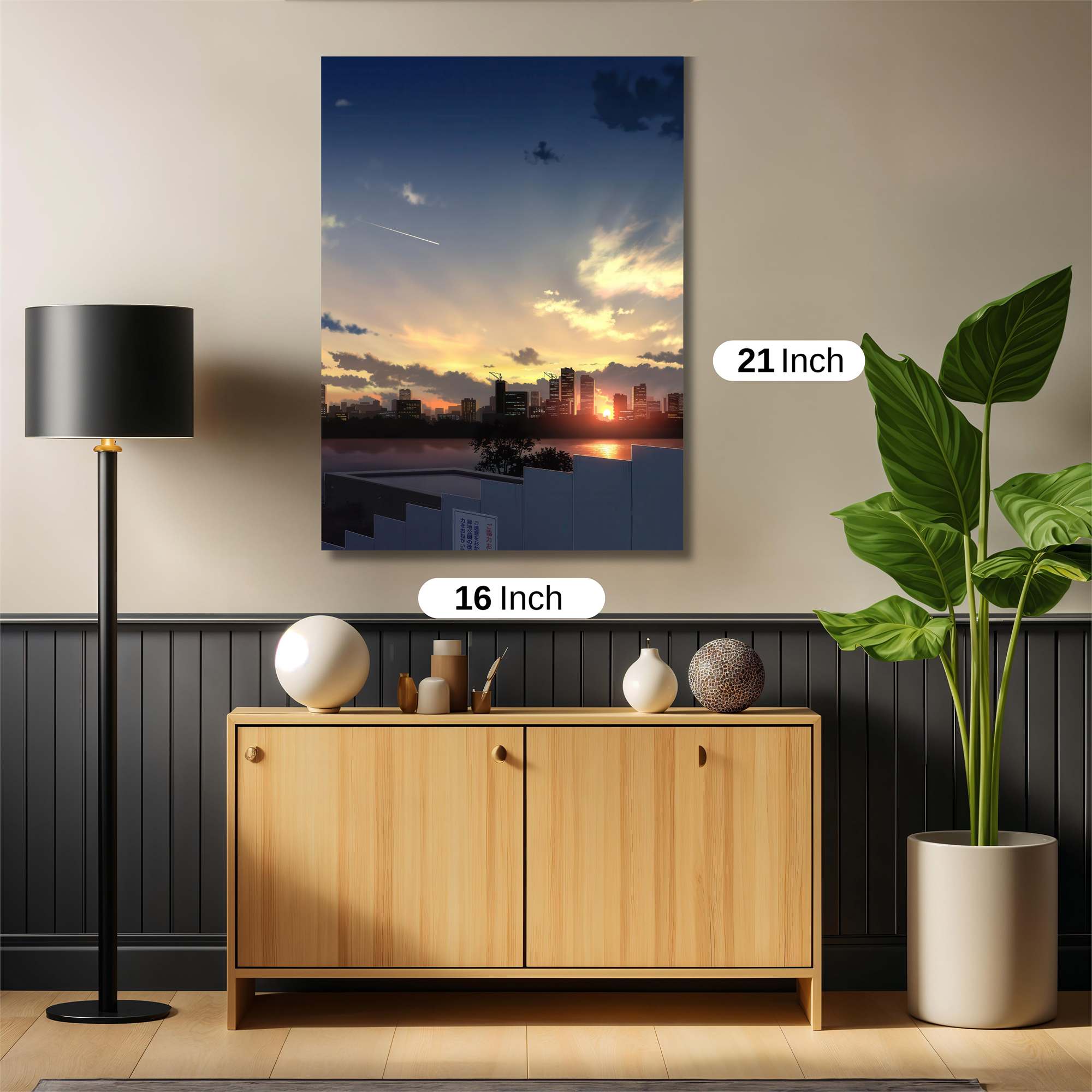 City Twilight Safe Wall Magnetic / M