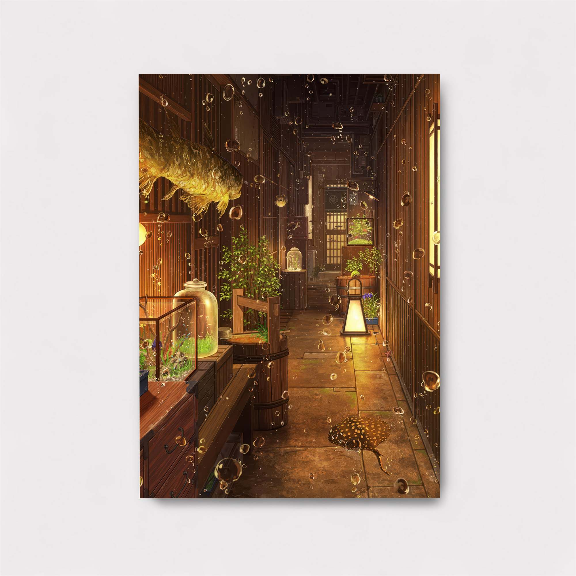 Fish Dreamscape Safe Wall Magnetic / M