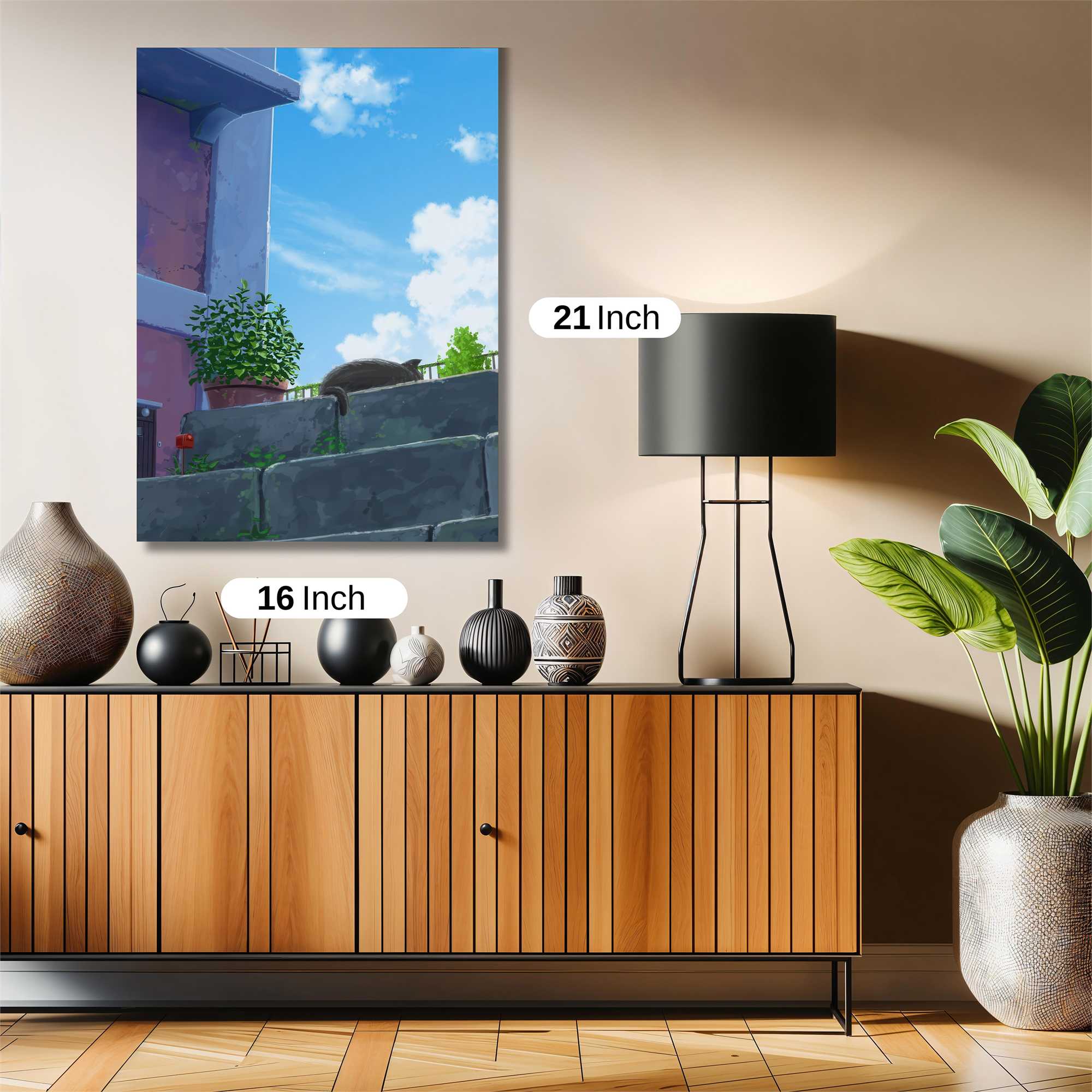 Cat Serenity Safe Wall Magnetic / M