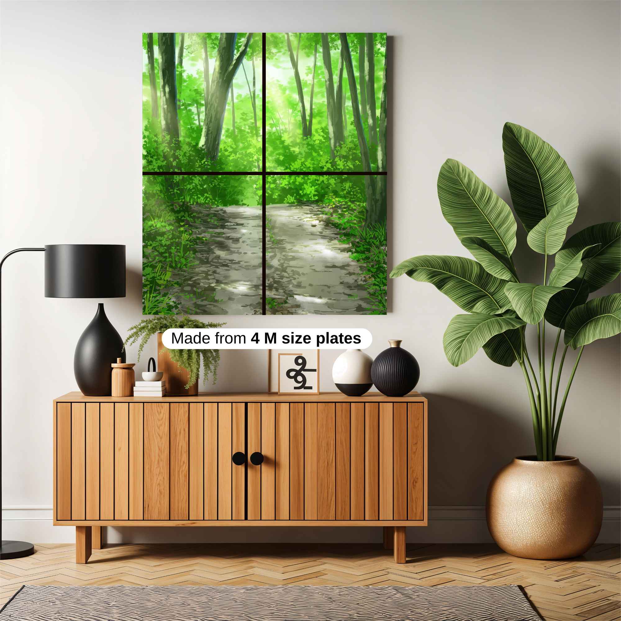 Forest Serenity Safe Wall Magnetic / M