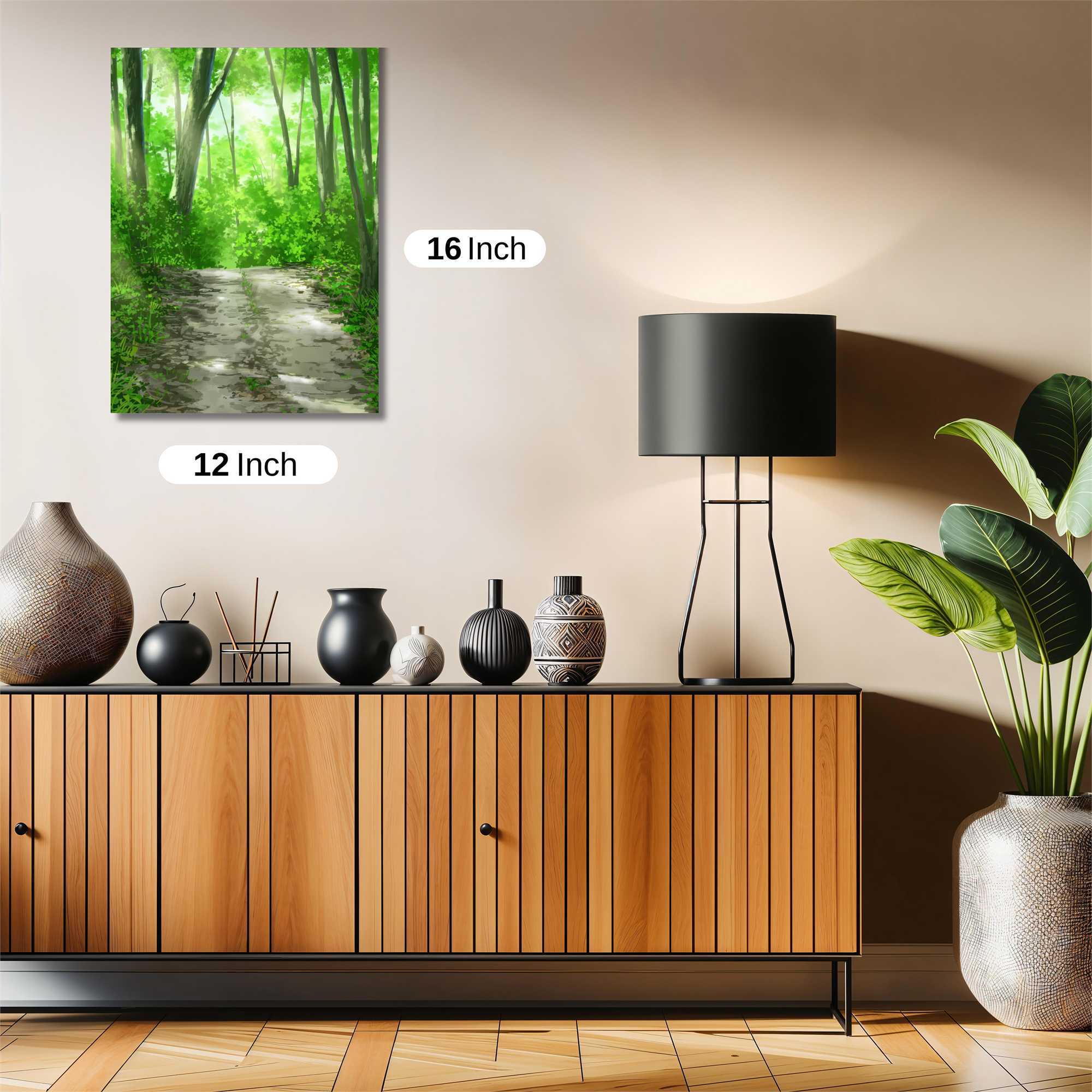 Forest Serenity Safe Wall Magnetic / M
