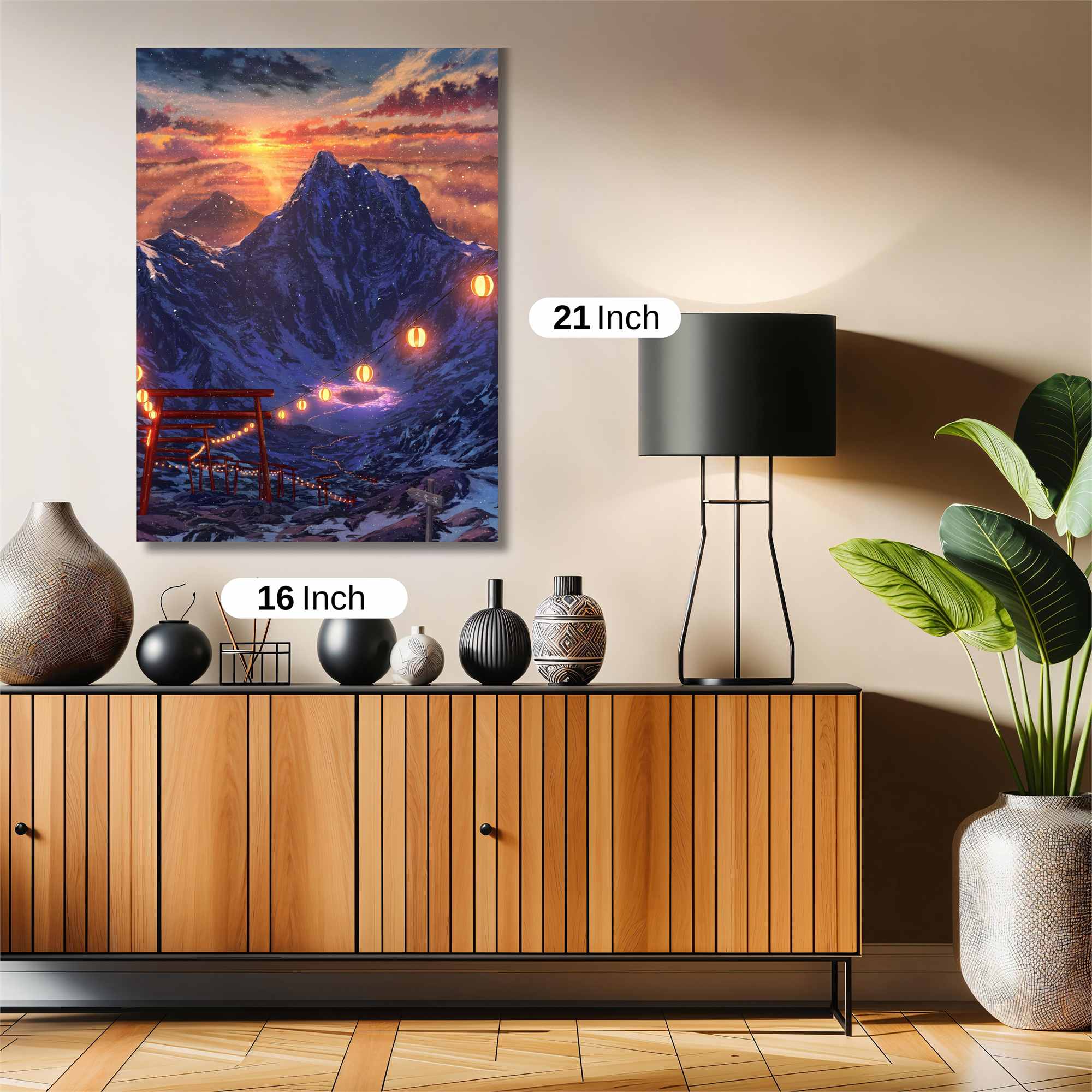 Mountain Serenity Safe Wall Magnetic / M