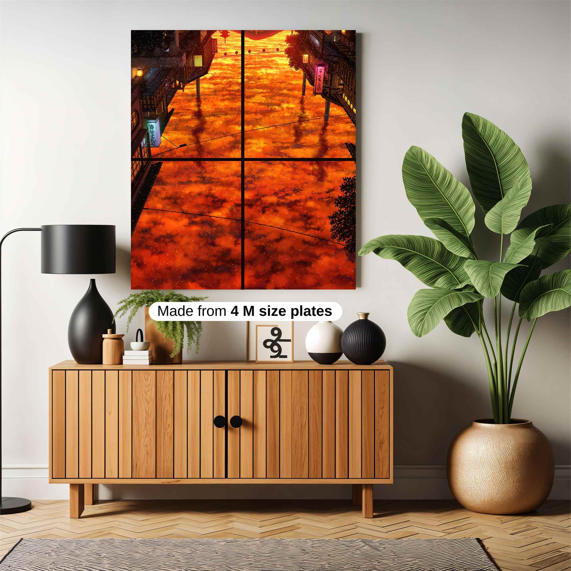Lava Dreamscape Safe Wall Magnetic / M