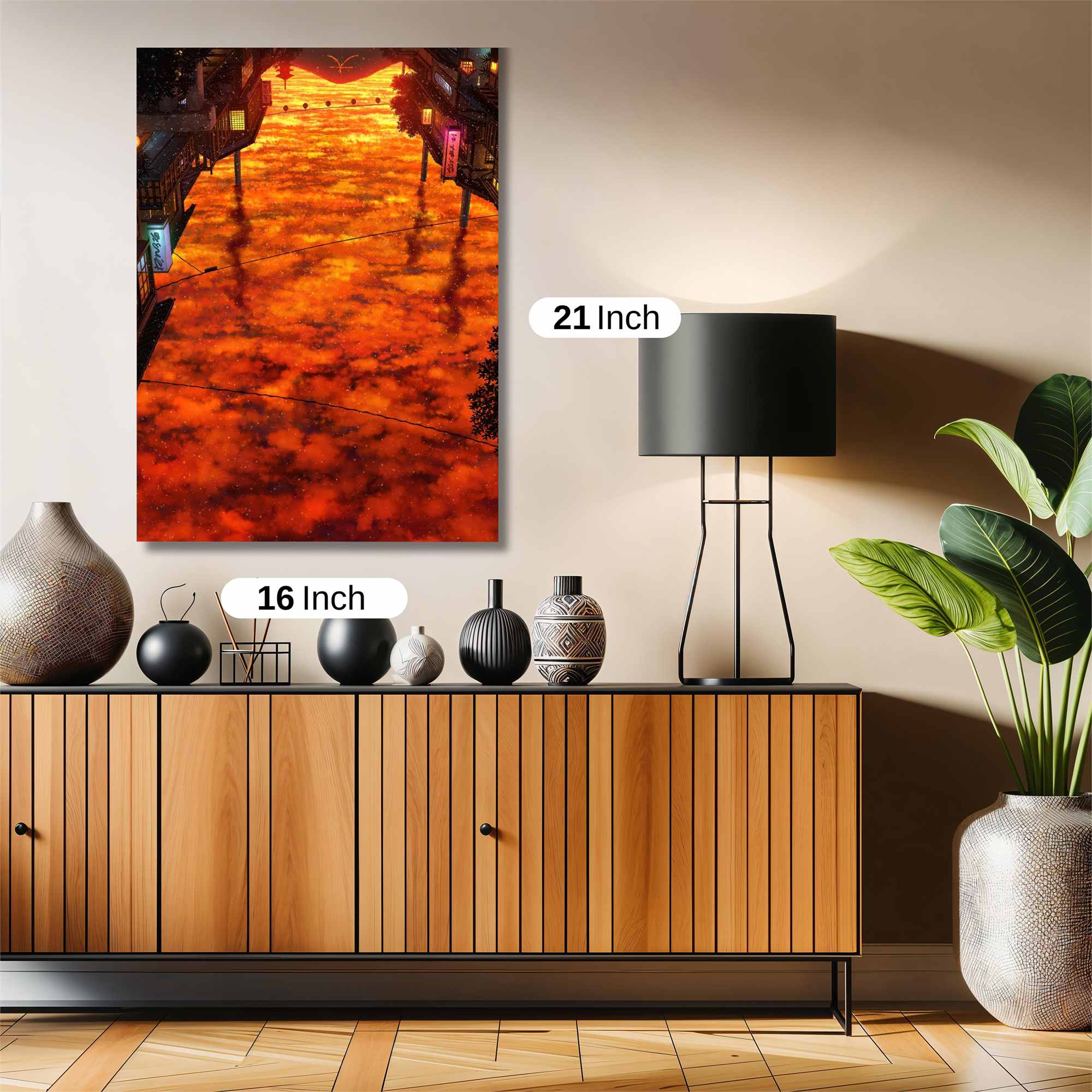 Lava Dreamscape Safe Wall Magnetic / M