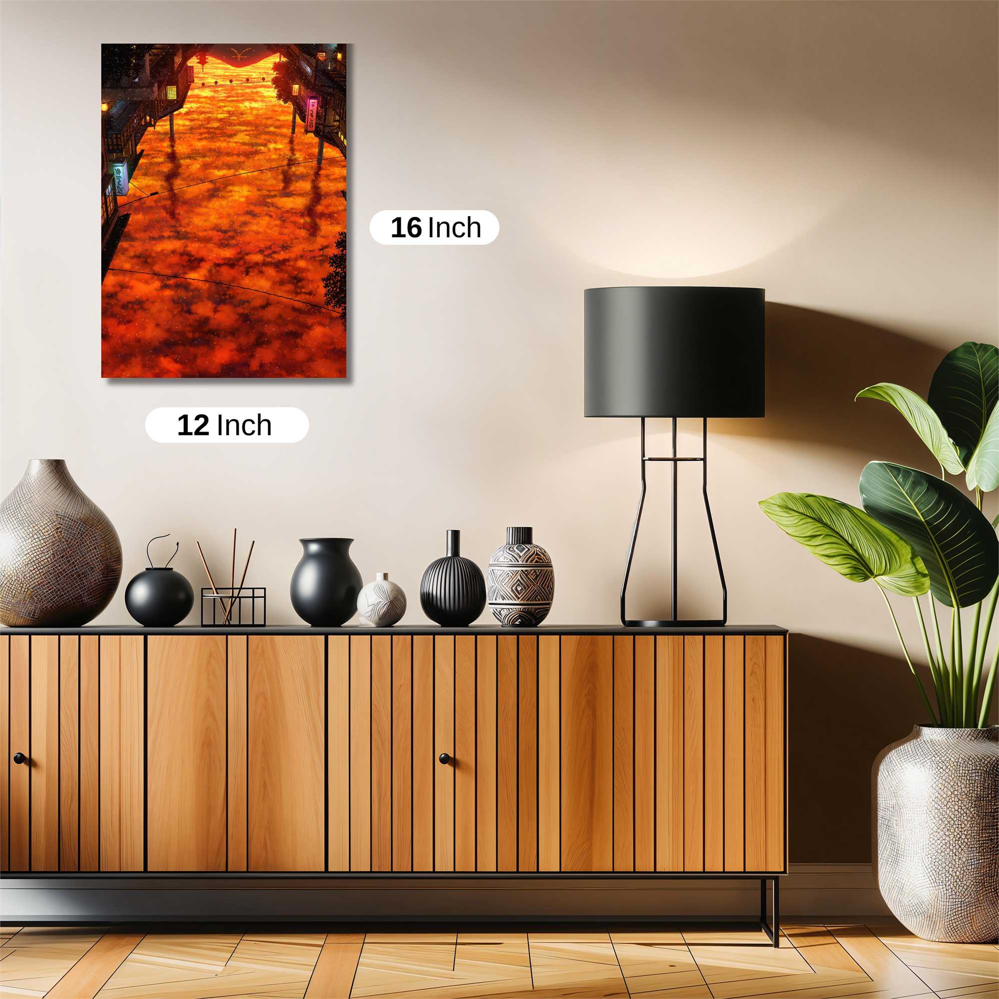 Lava Dreamscape Safe Wall Magnetic / M