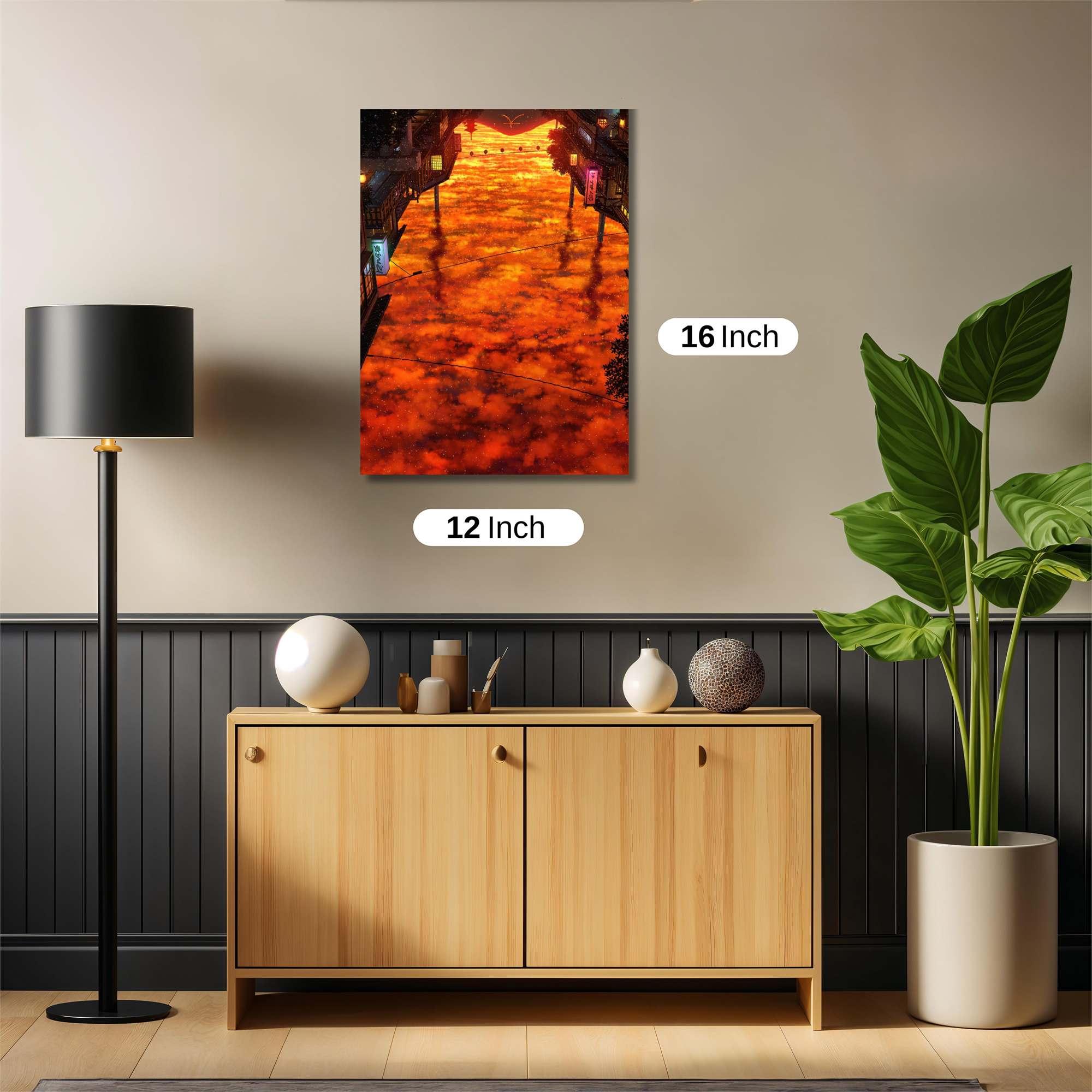 Lava Dreamscape Safe Wall Magnetic / M