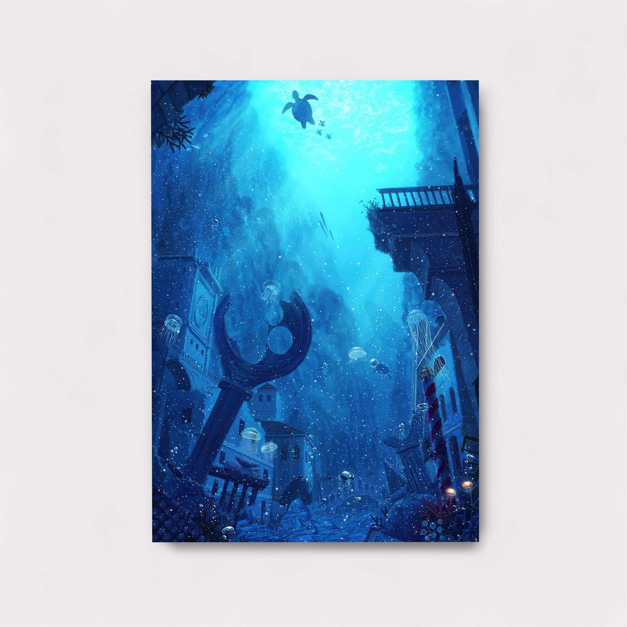 Turtle Tranquil Safe Wall Magnetic / M
