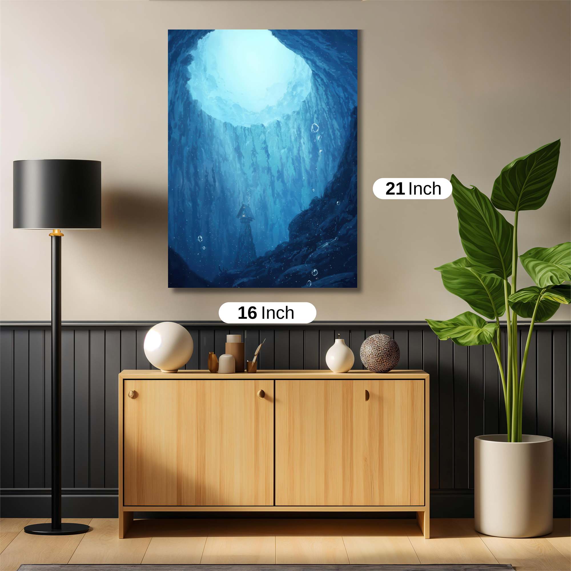 Abyssal Serenity Safe Wall Magnetic / M