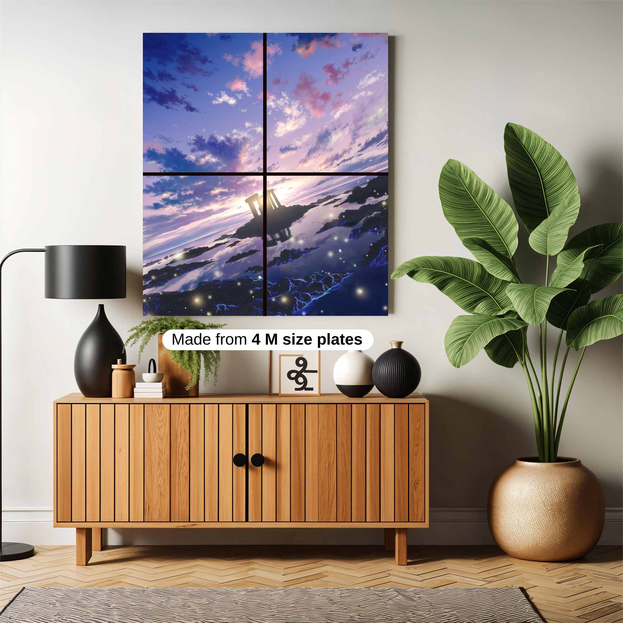 Sunset Serenity Safe Wall Magnetic / M