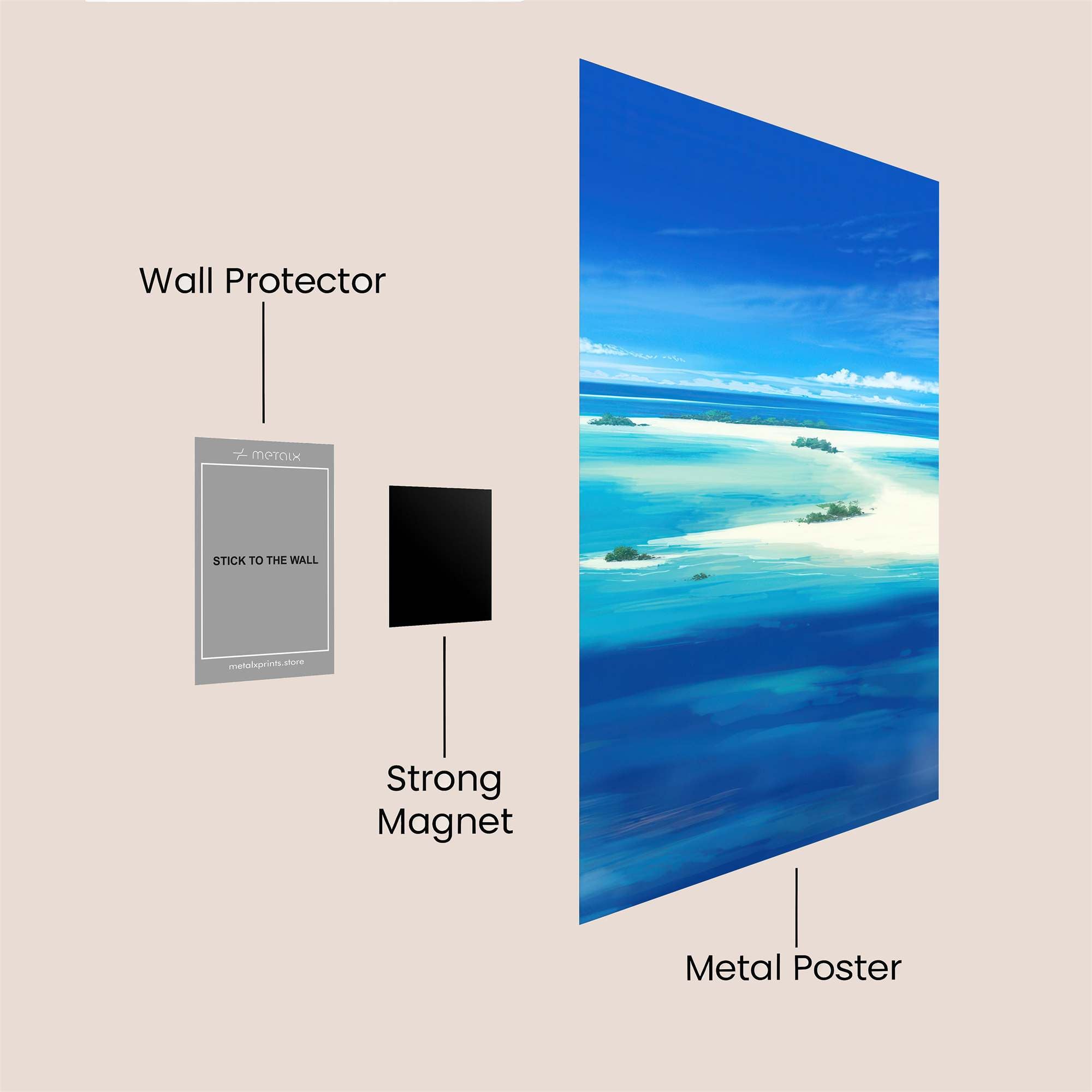 Starlight Serenity Safe Wall Magnetic / M