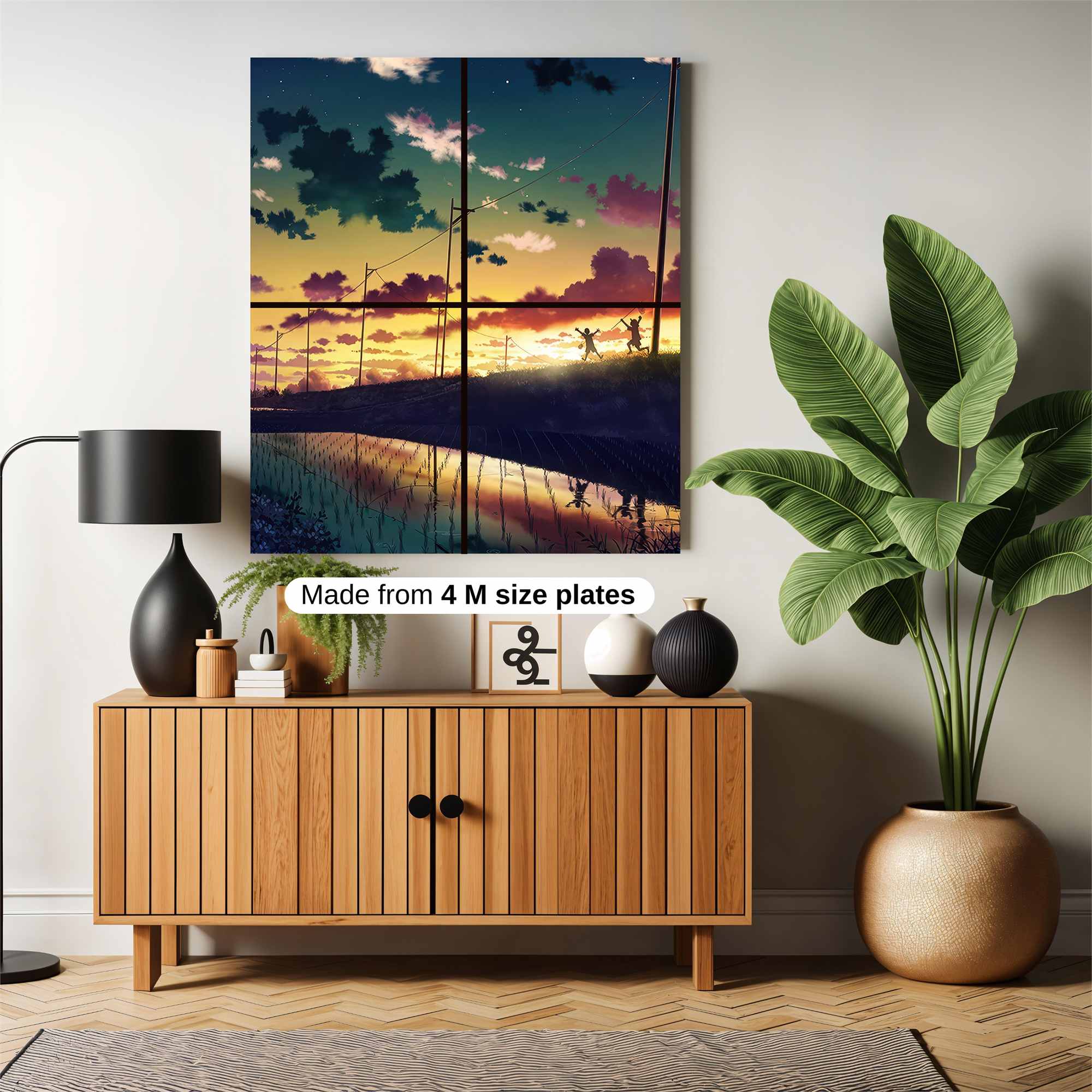 Sunset Joy Safe Wall Magnetic / M