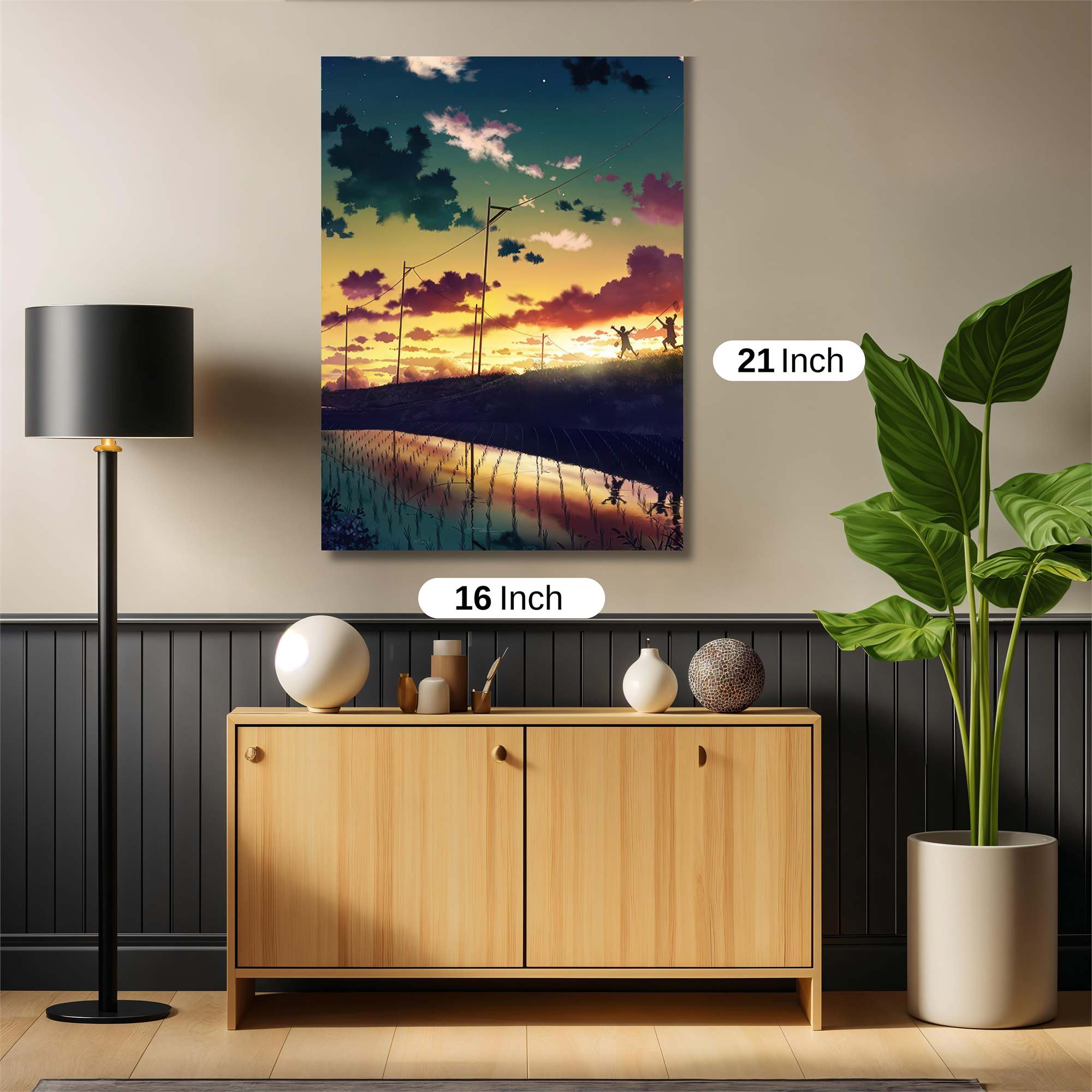 Sunset Joy Safe Wall Magnetic / M