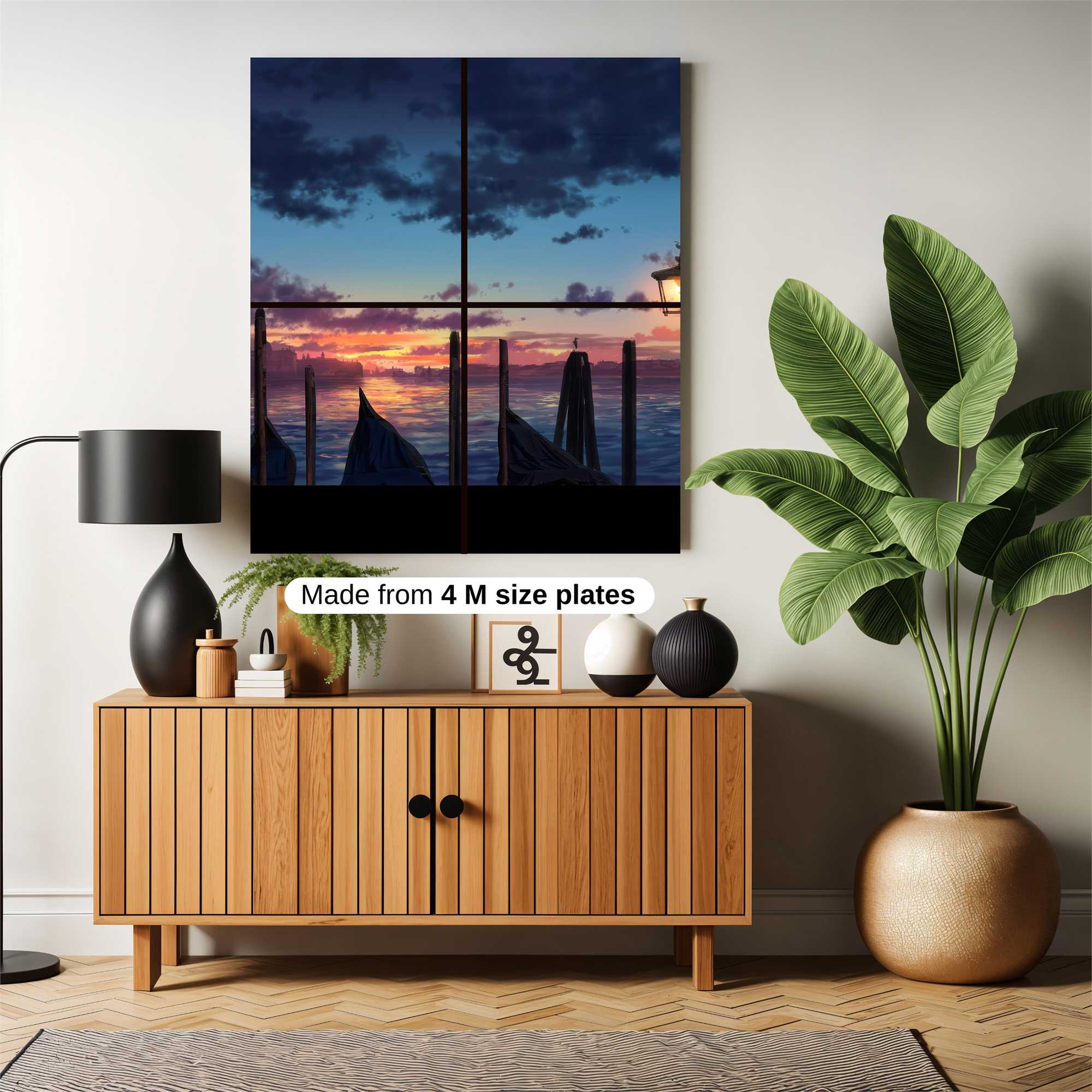 Venetian Twilight Safe Wall Magnetic / M