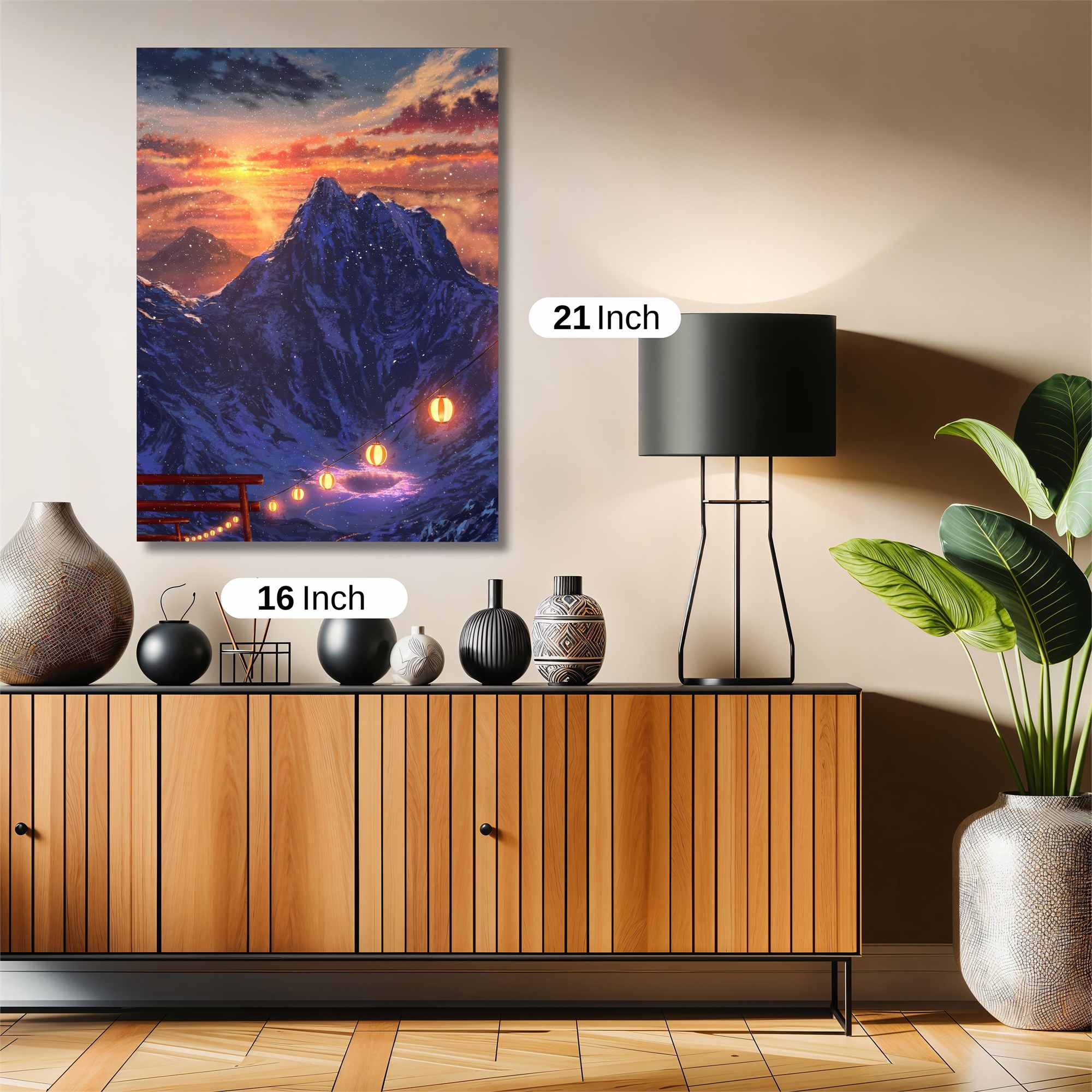 Mountain Serenity Safe Wall Magnetic / M