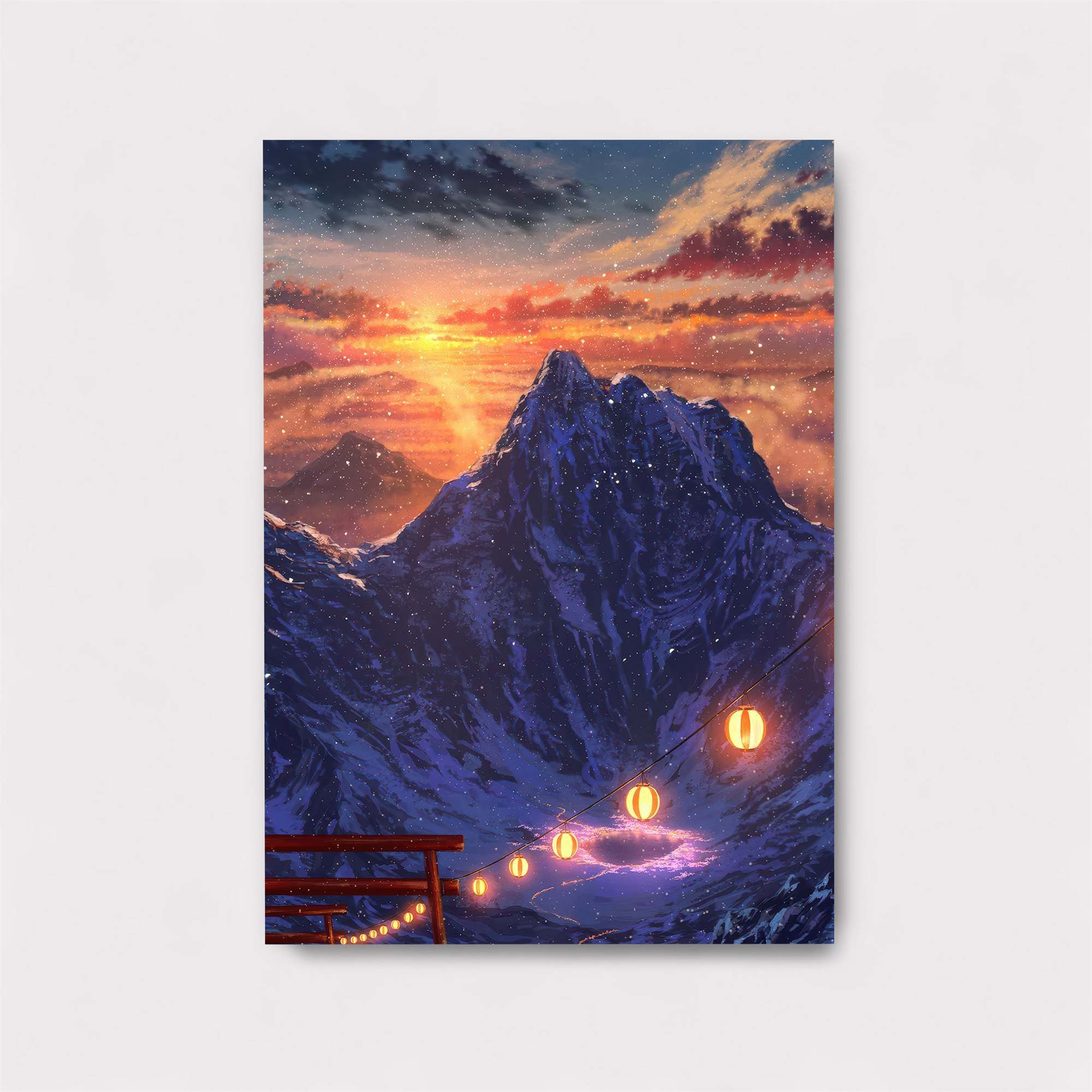 Mountain Serenity Safe Wall Magnetic / M