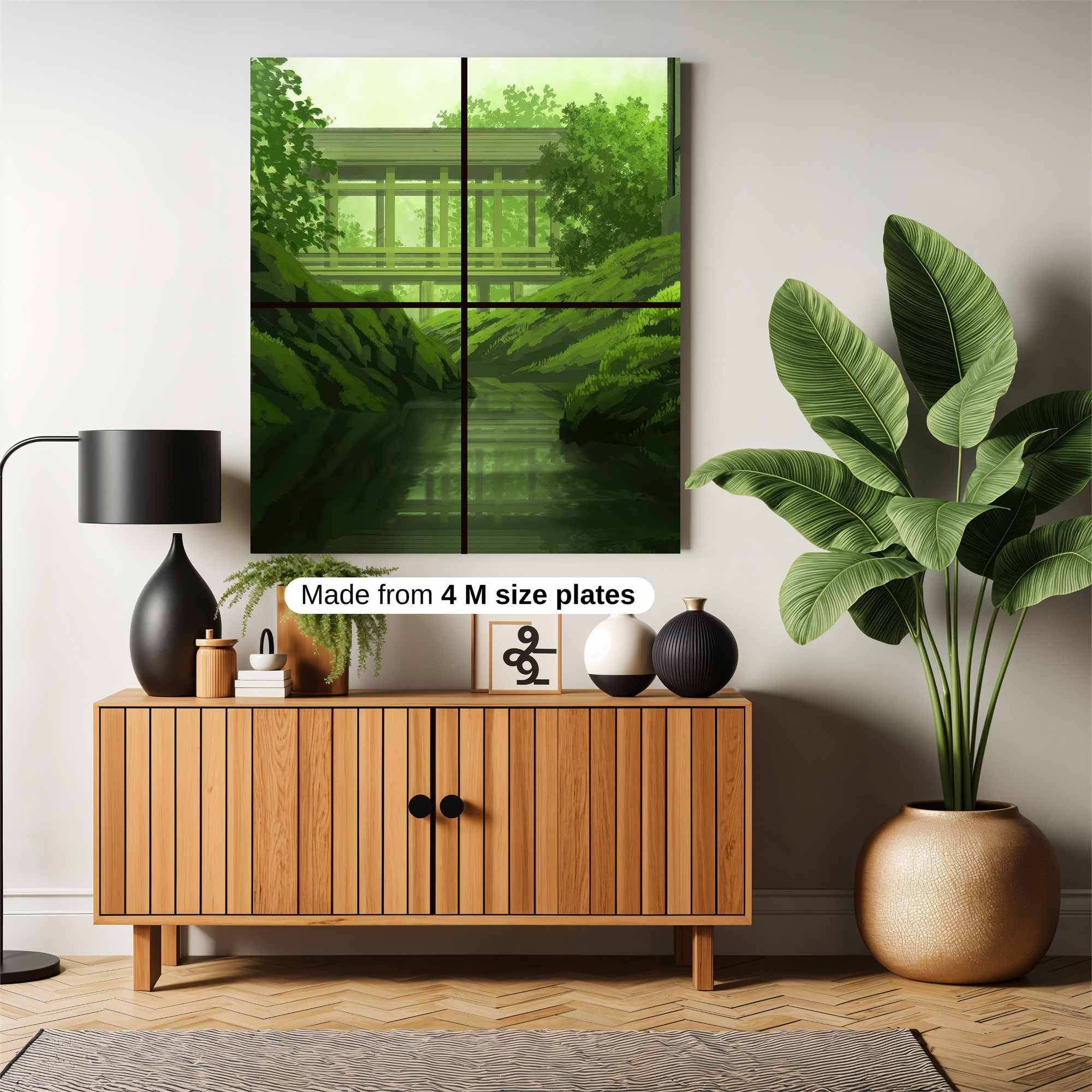 Mountain Serenity Safe Wall Magnetic / M