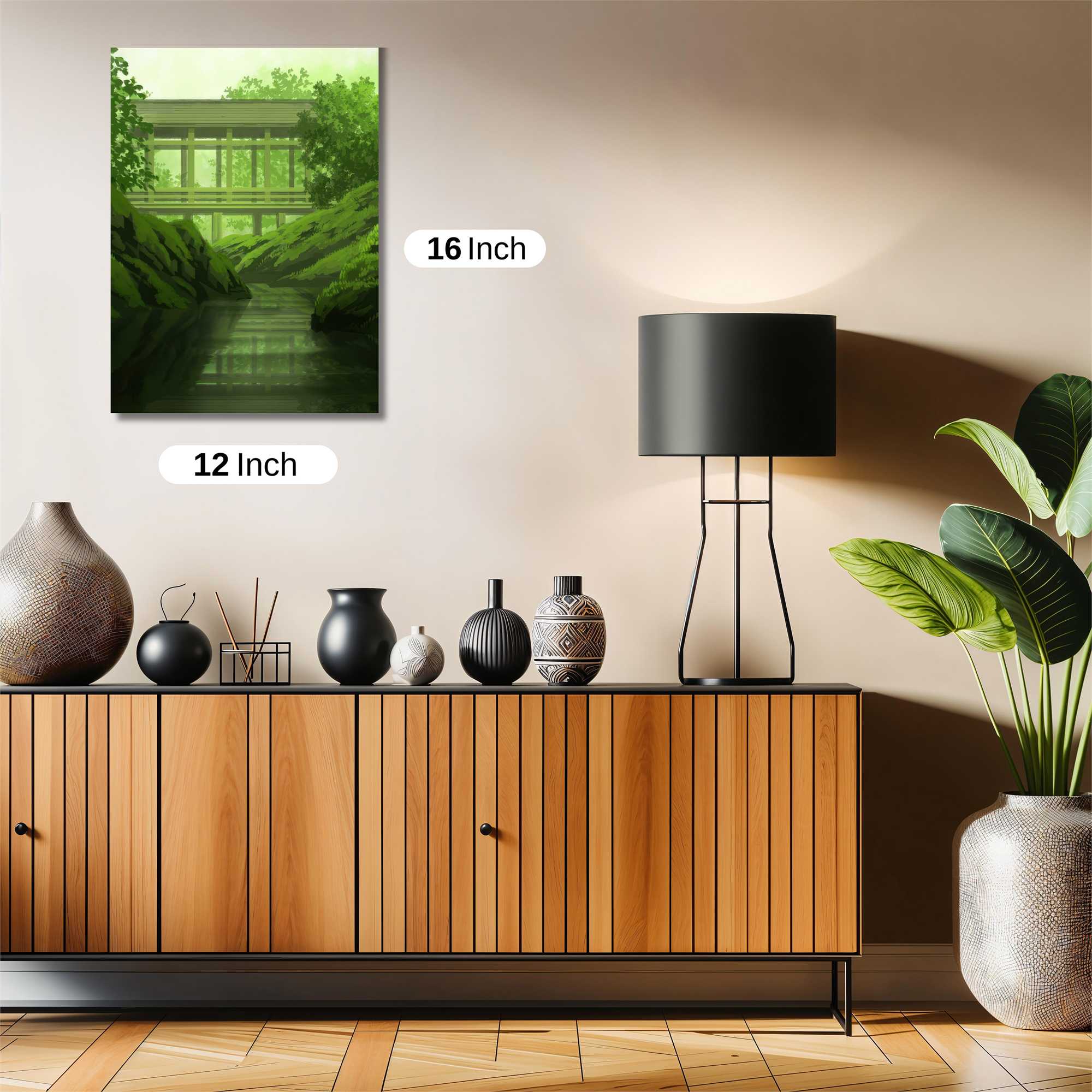 Mountain Serenity Safe Wall Magnetic / M
