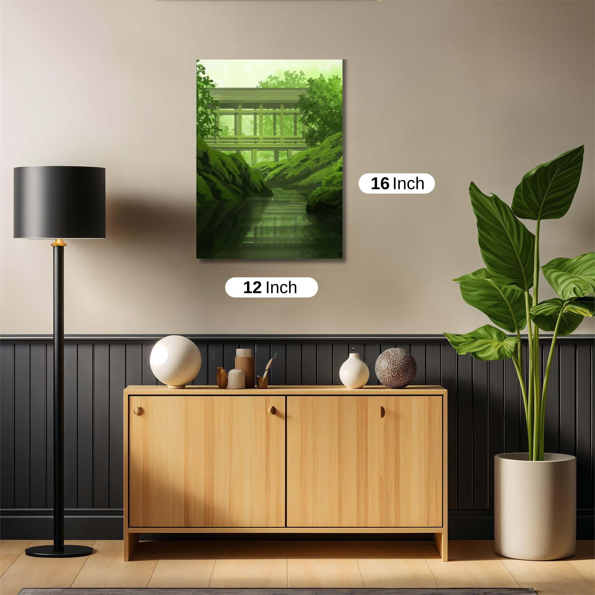 Mountain Serenity Safe Wall Magnetic / M