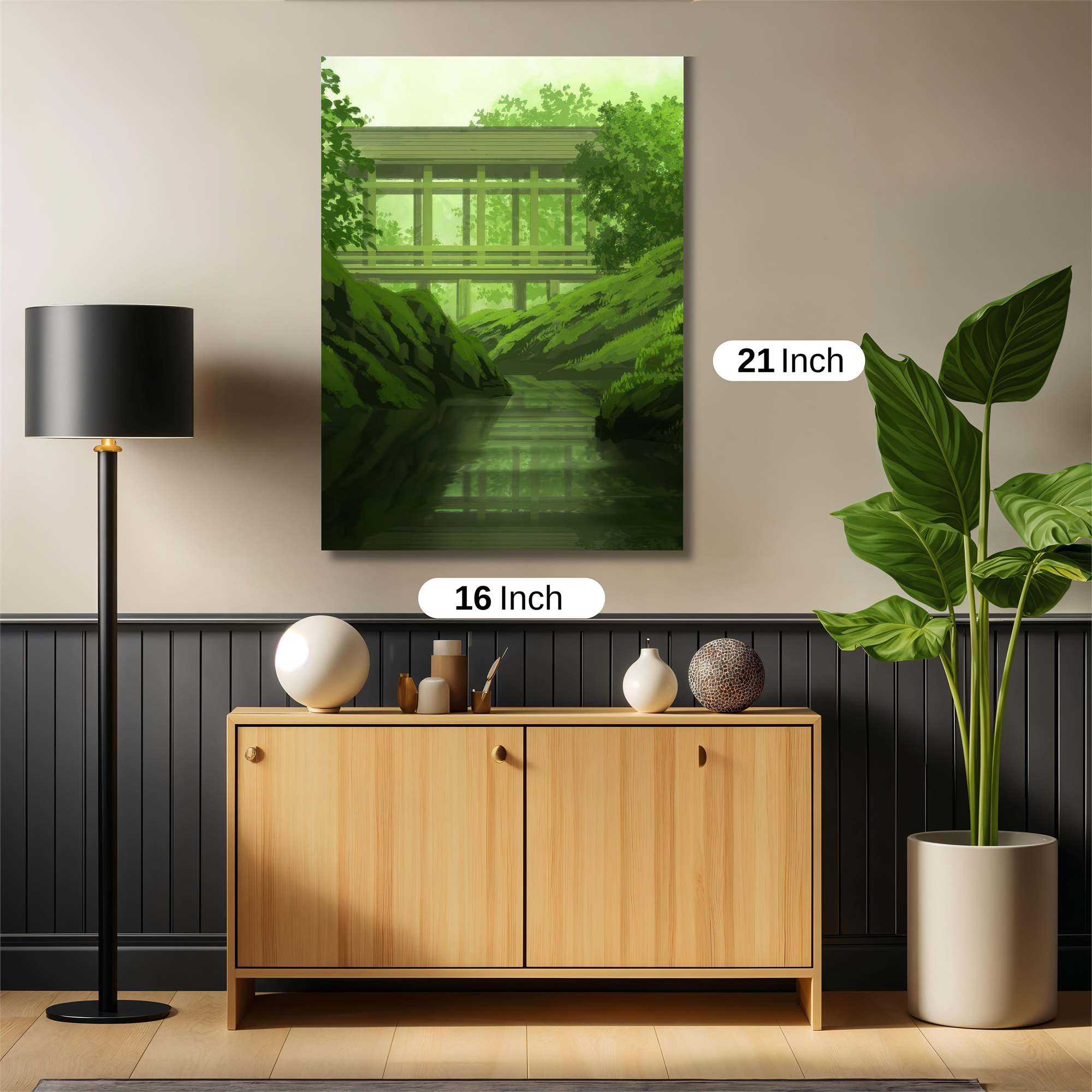 Mountain Serenity Safe Wall Magnetic / M
