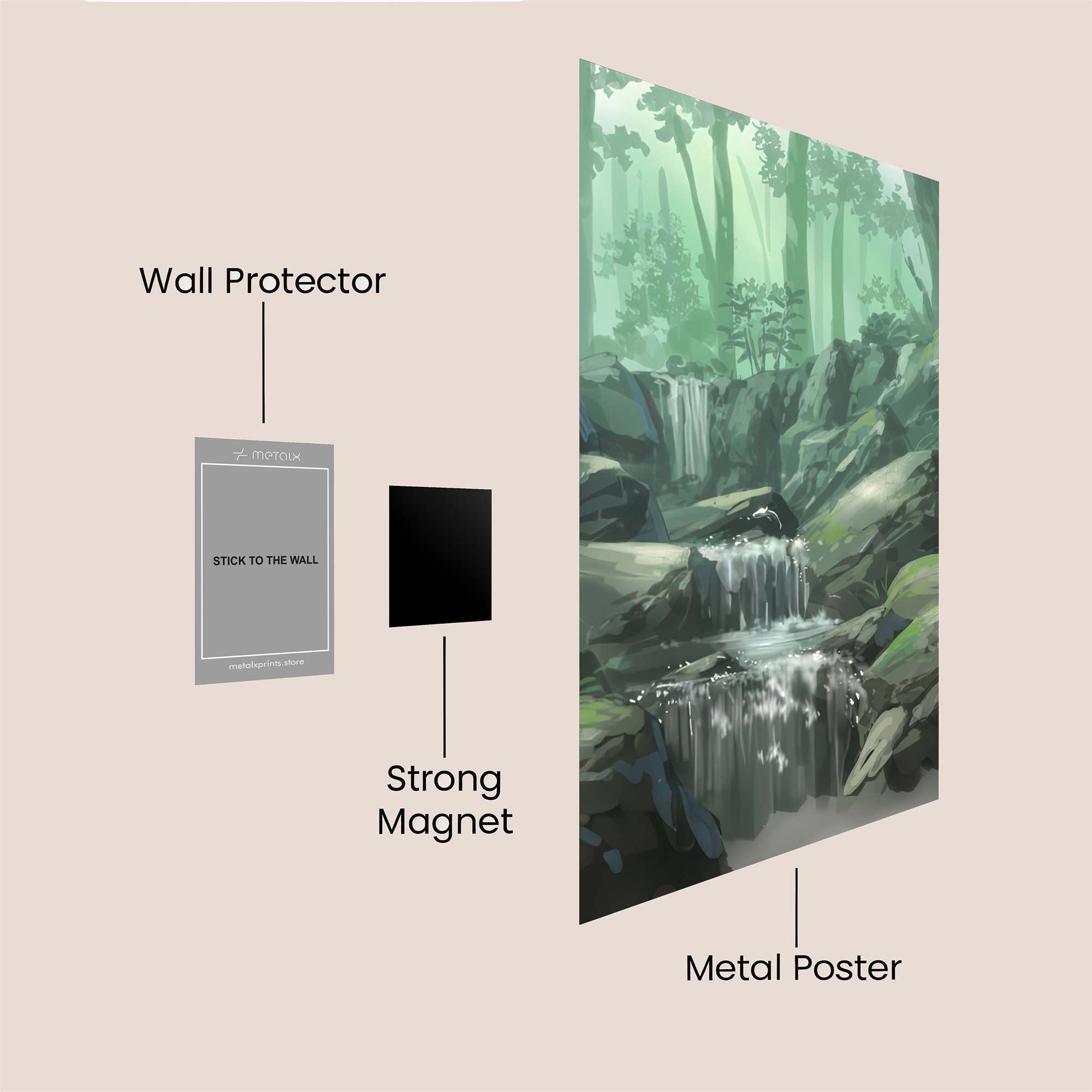 Milkyway Majesty Safe Wall Magnetic / M