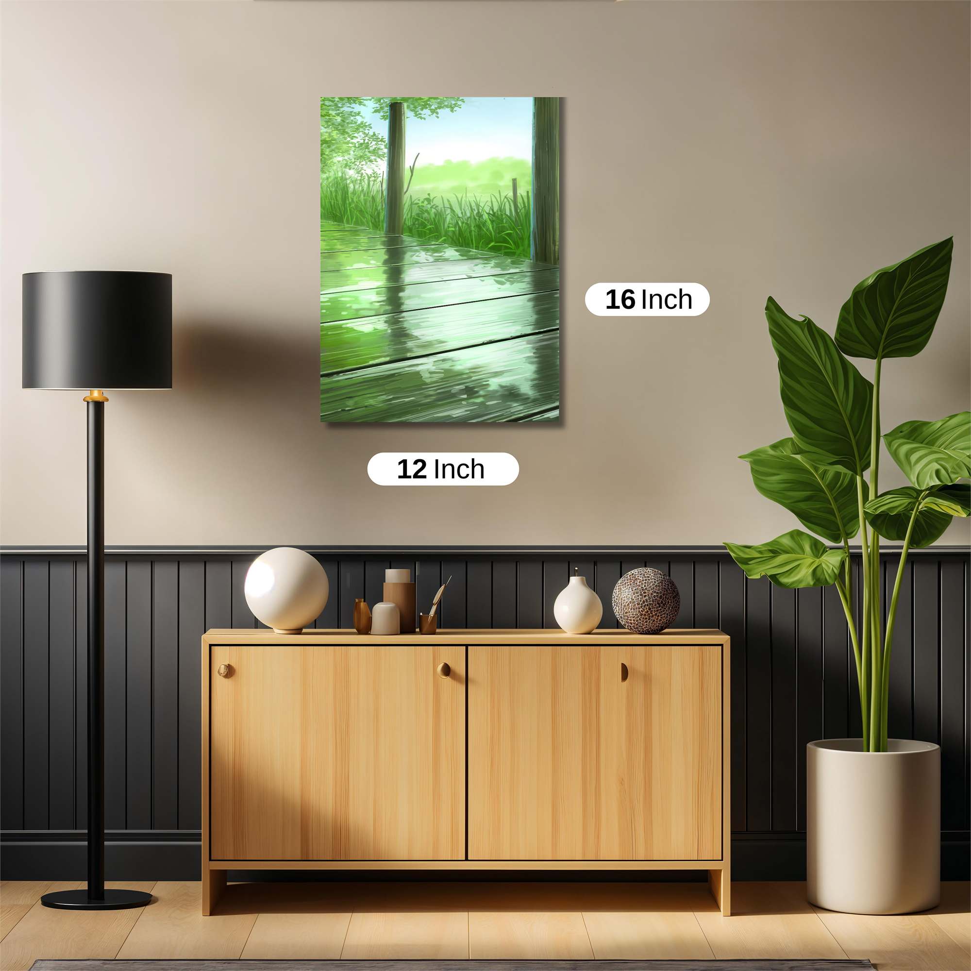 Forest Serenity Safe Wall Magnetic / M