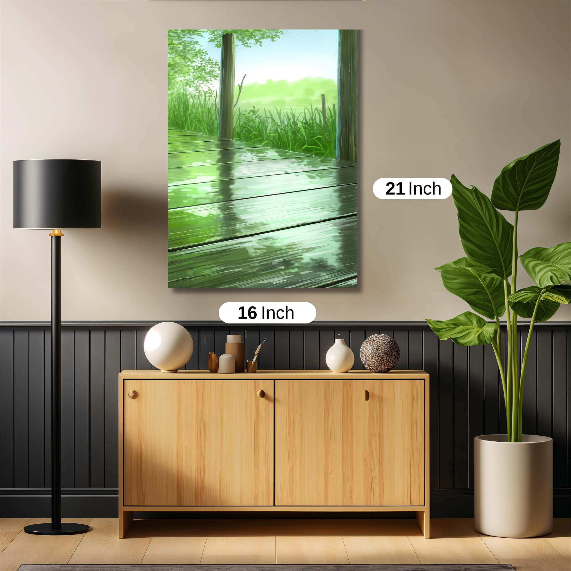 Forest Serenity Safe Wall Magnetic / M