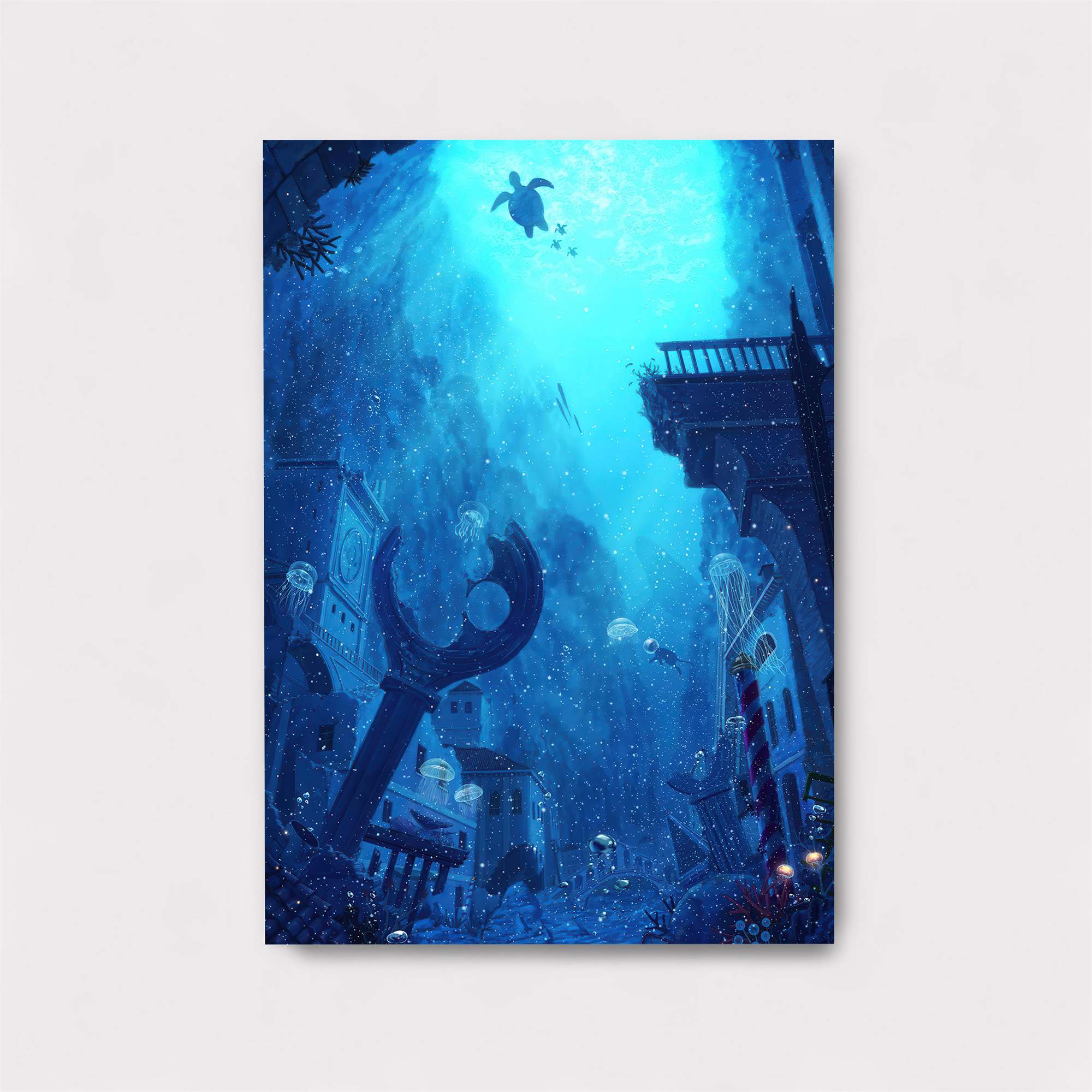 Turtle Tranquility Safe Wall Magnetic / M