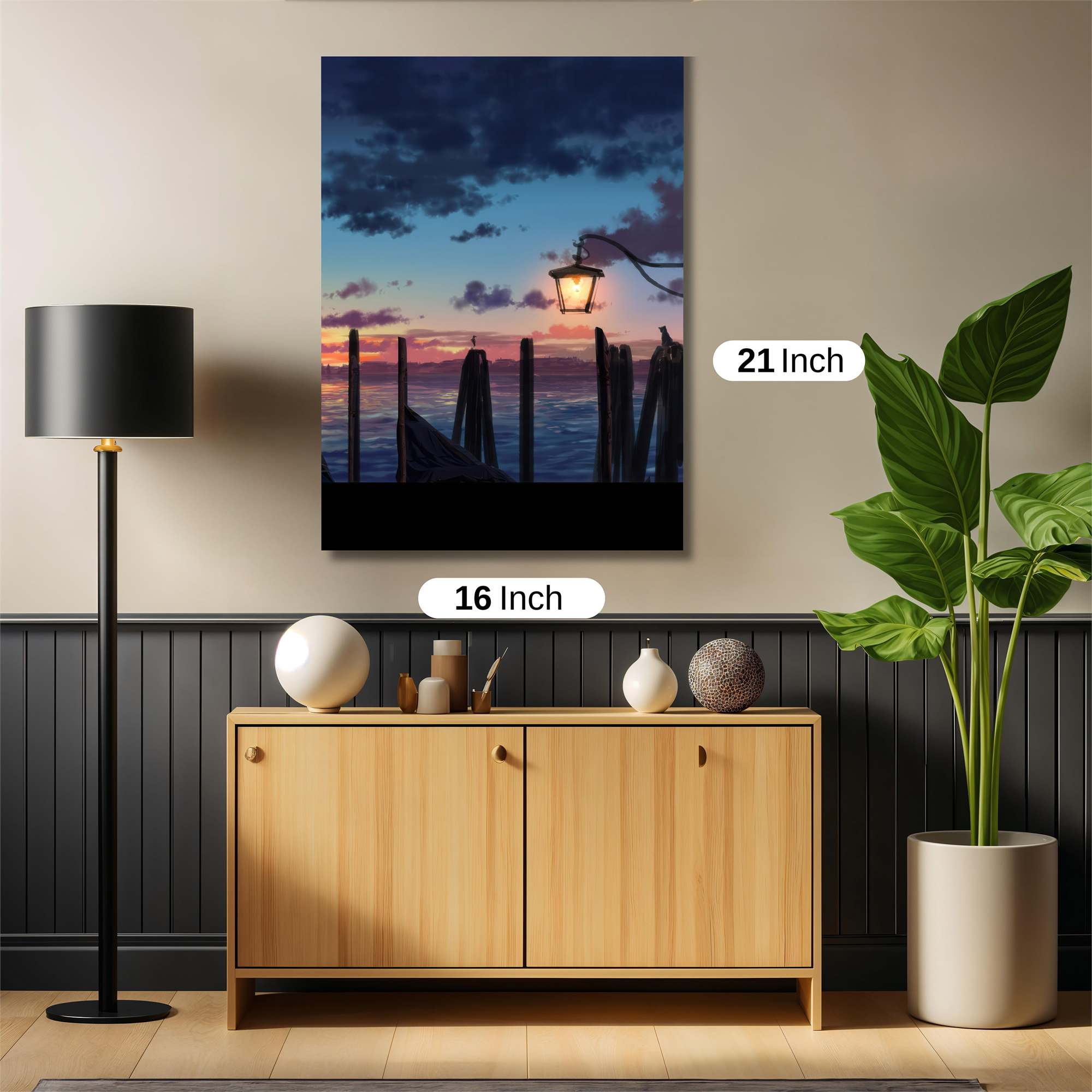 Twilight Tranquil Safe Wall Magnetic / M