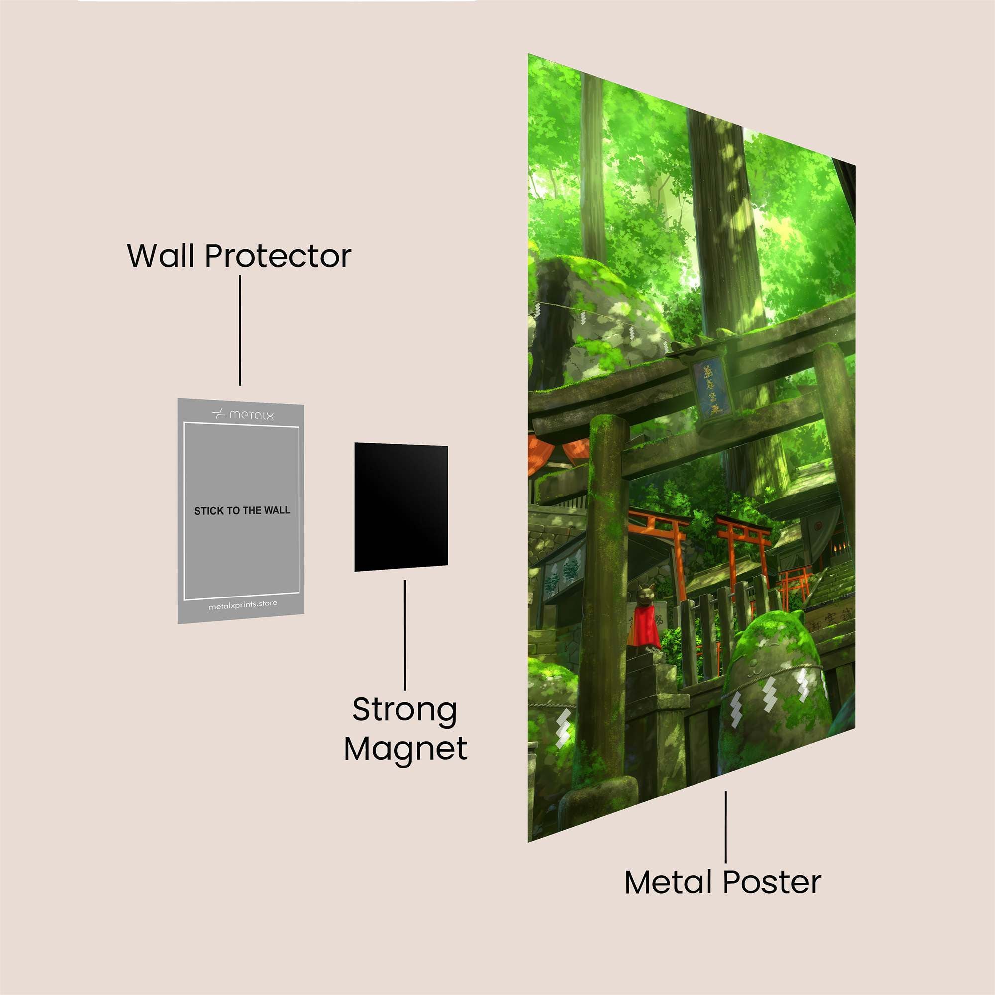 Shrine Serenity Safe Wall Magnetic / M