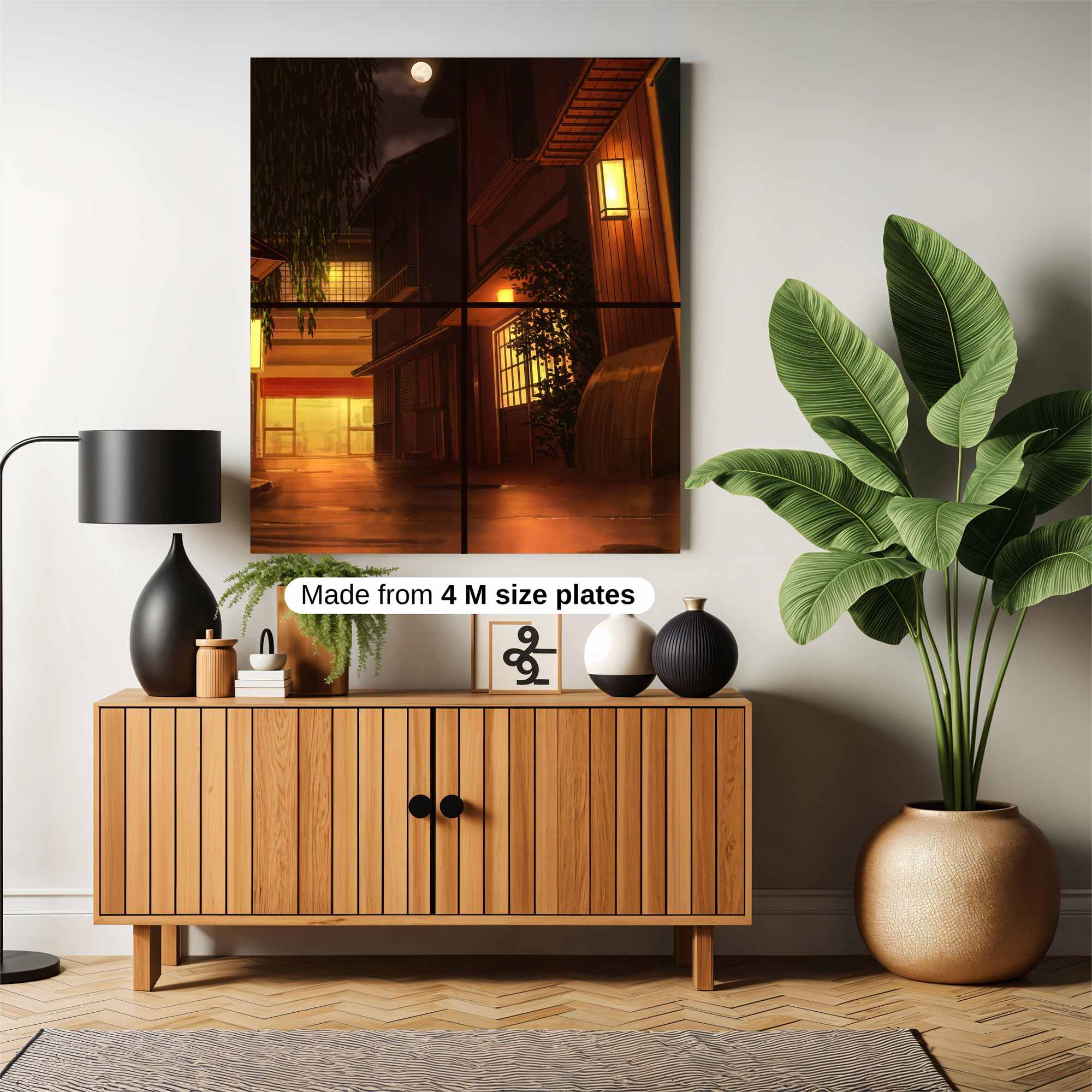 Moonlit Serenity Safe Wall Magnetic / M