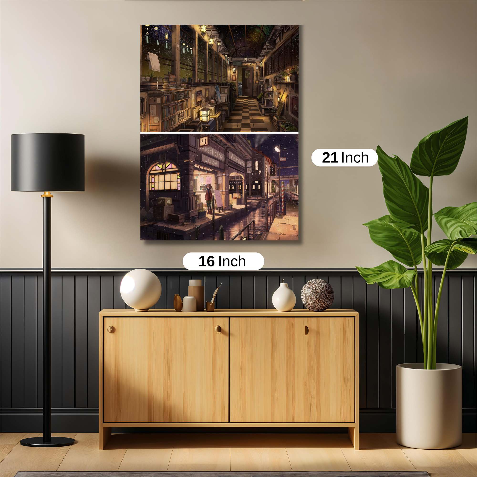 Library Serenity Safe Wall Magnetic / M