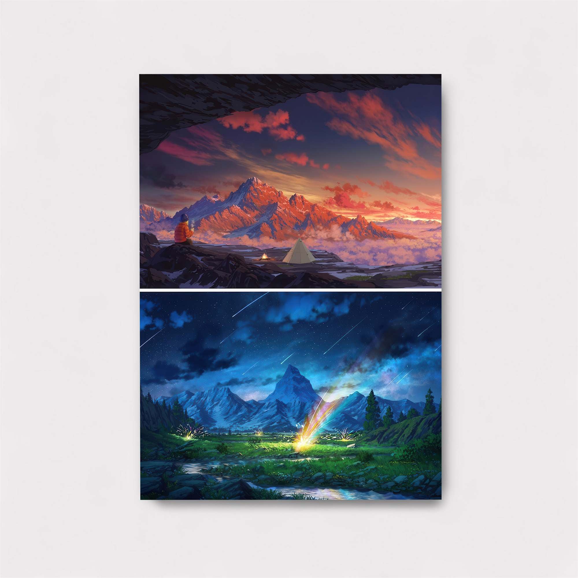 Sunset Serenity Safe Wall Magnetic / M