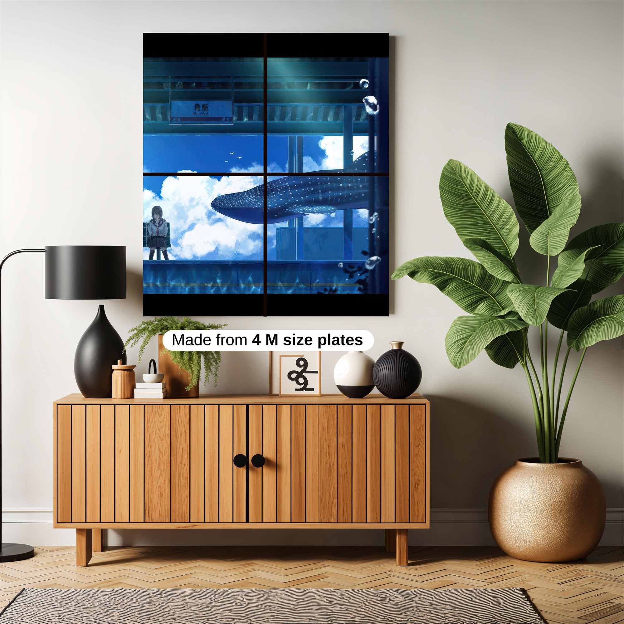 Fish Dream Safe Wall Magnetic / M