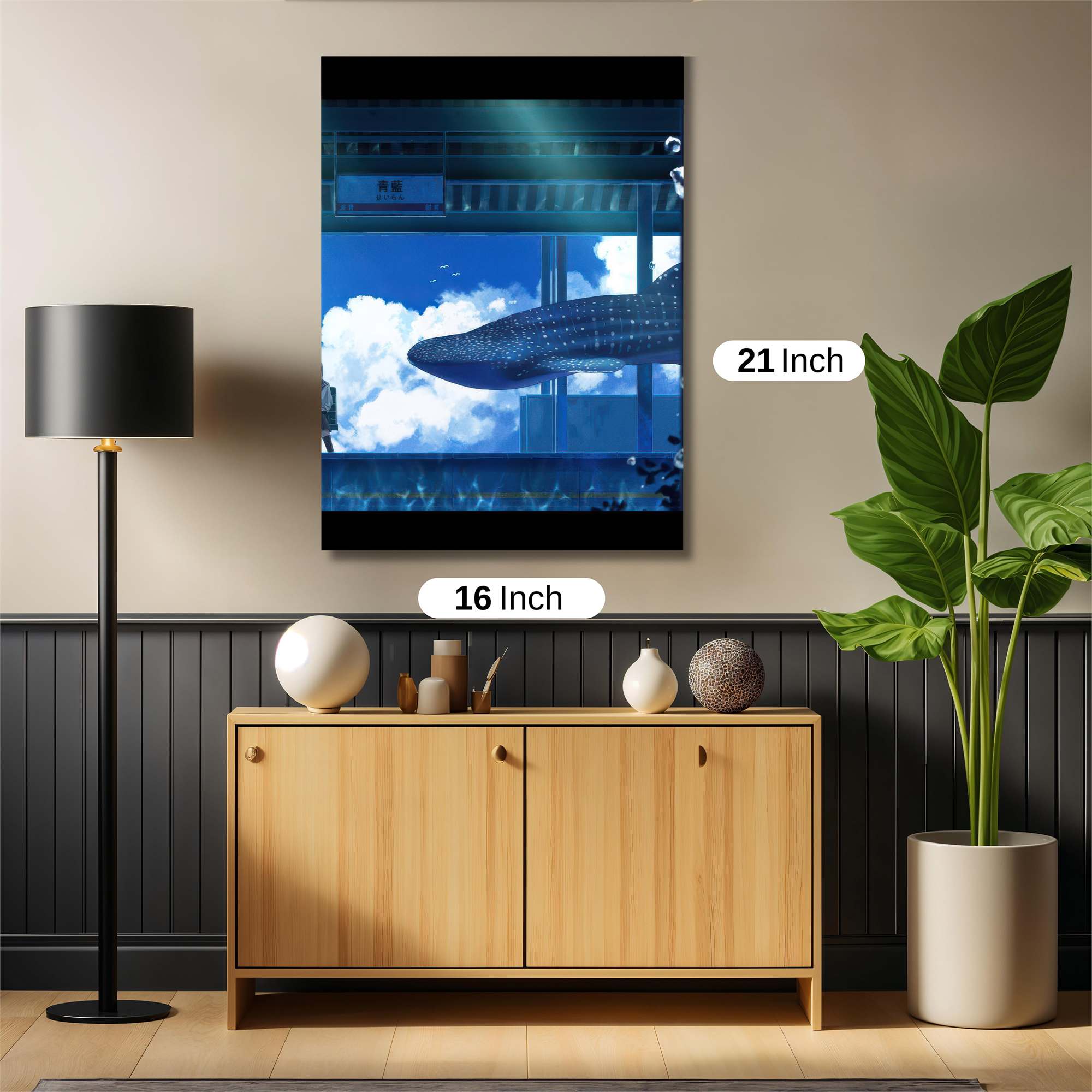 Fish Dream Safe Wall Magnetic / M