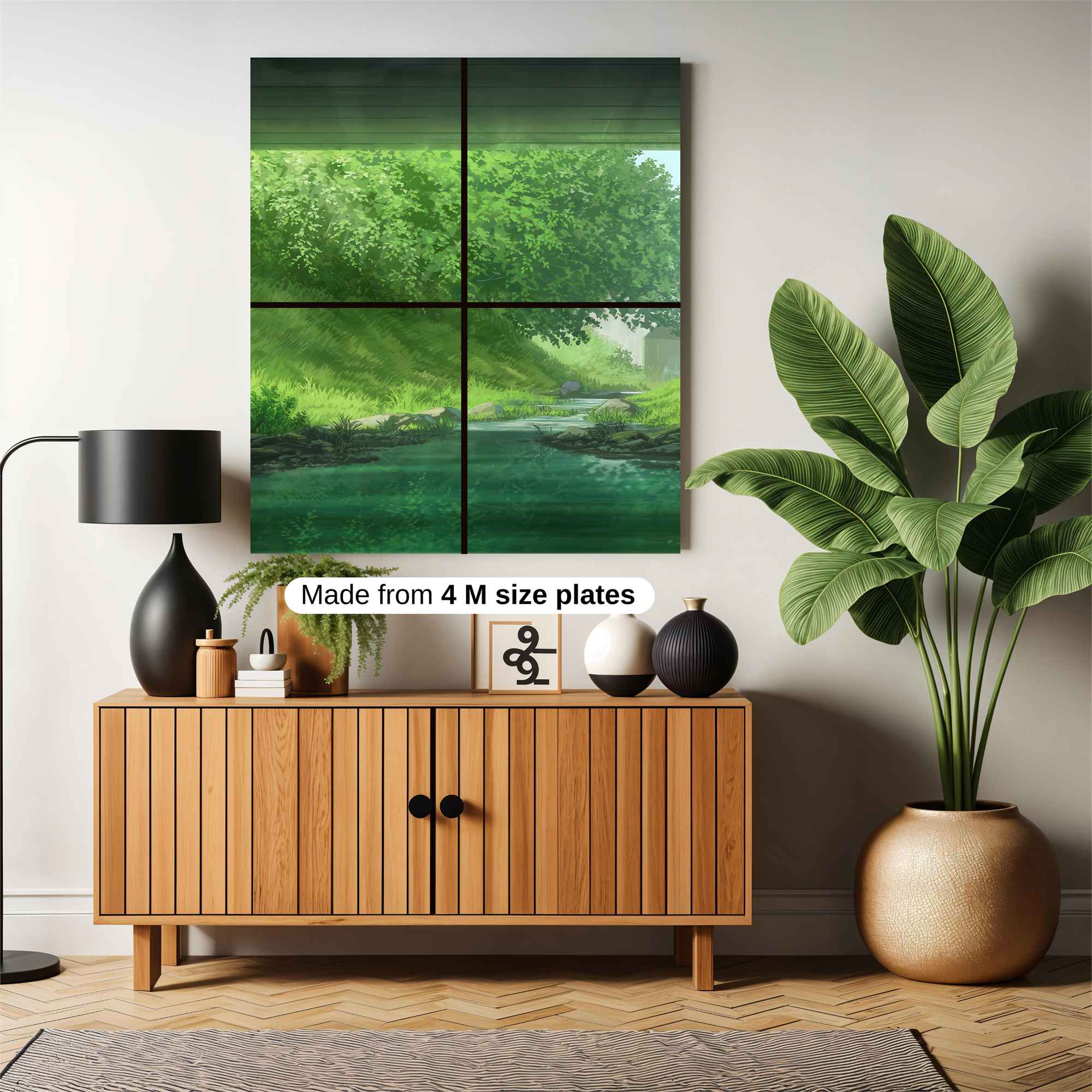 Forest Serenity Safe Wall Magnetic / M
