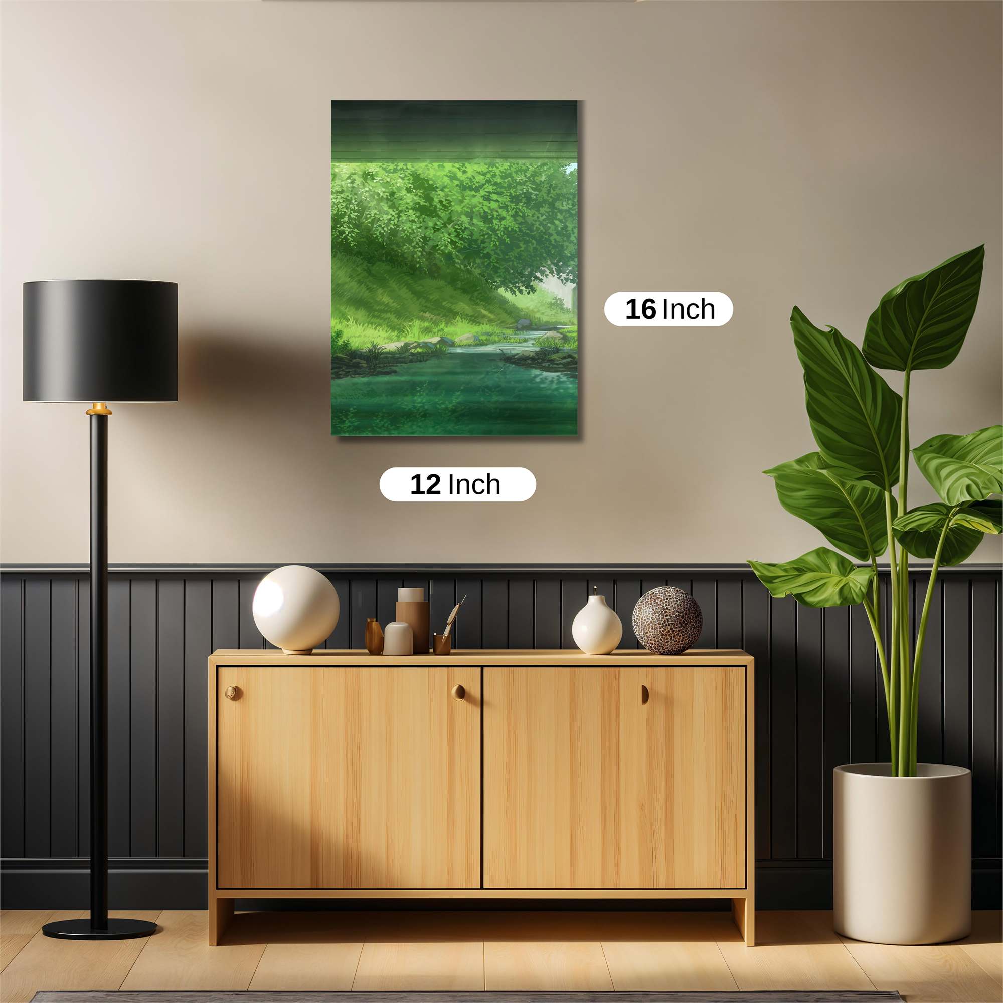Forest Serenity Safe Wall Magnetic / M