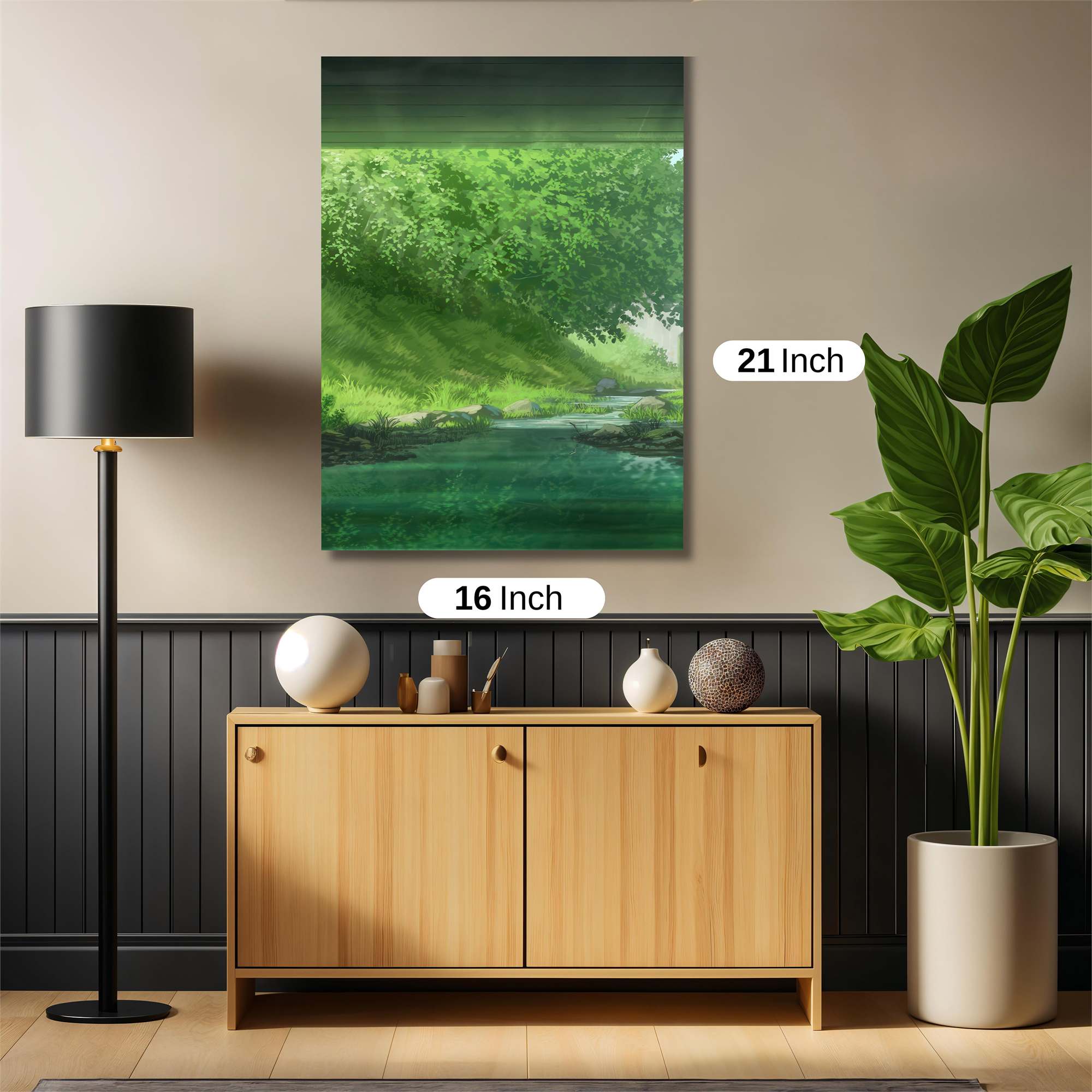 Forest Serenity Safe Wall Magnetic / M