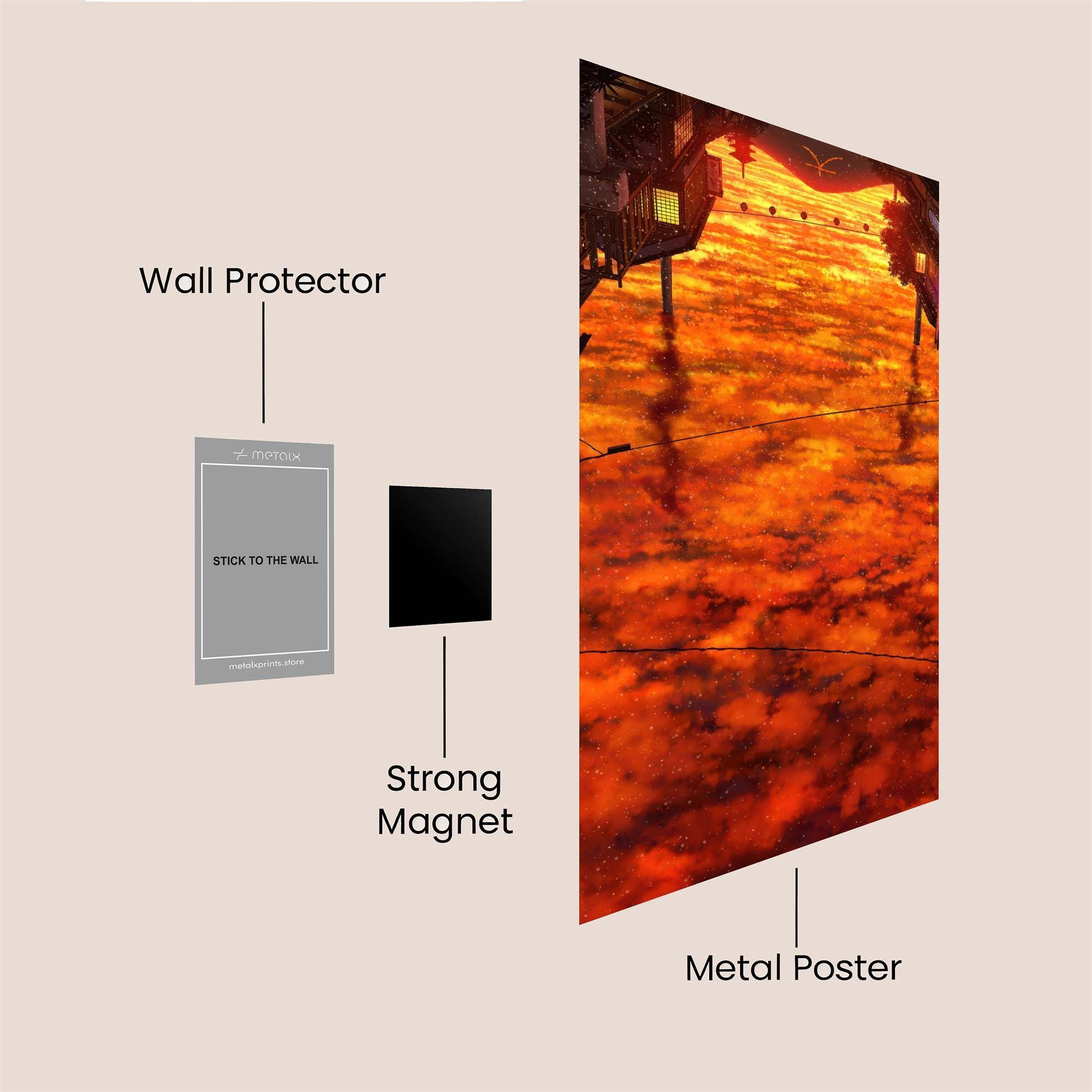 Lava Dream Safe Wall Magnetic / M