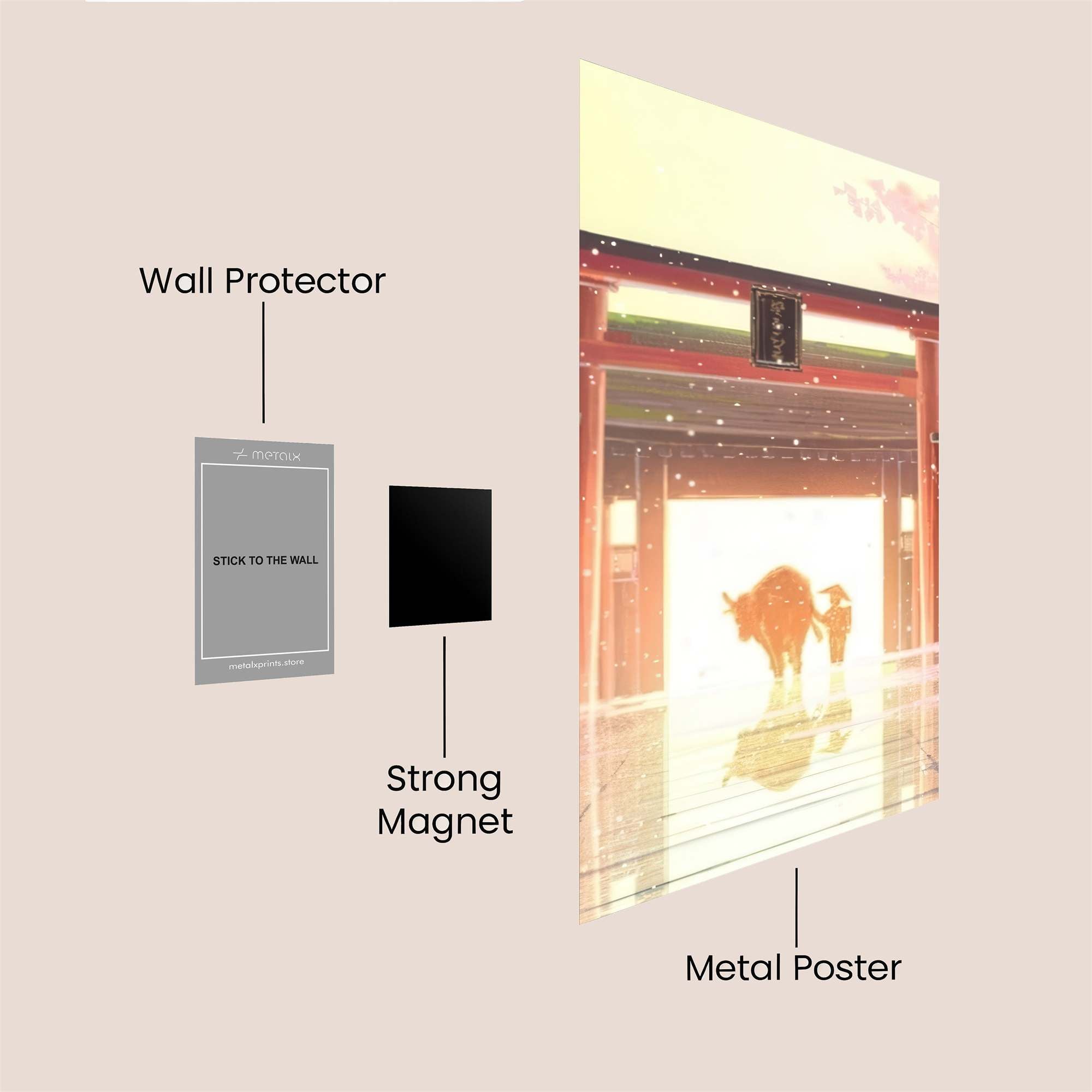 Shrine Serenity Safe Wall Magnetic / M